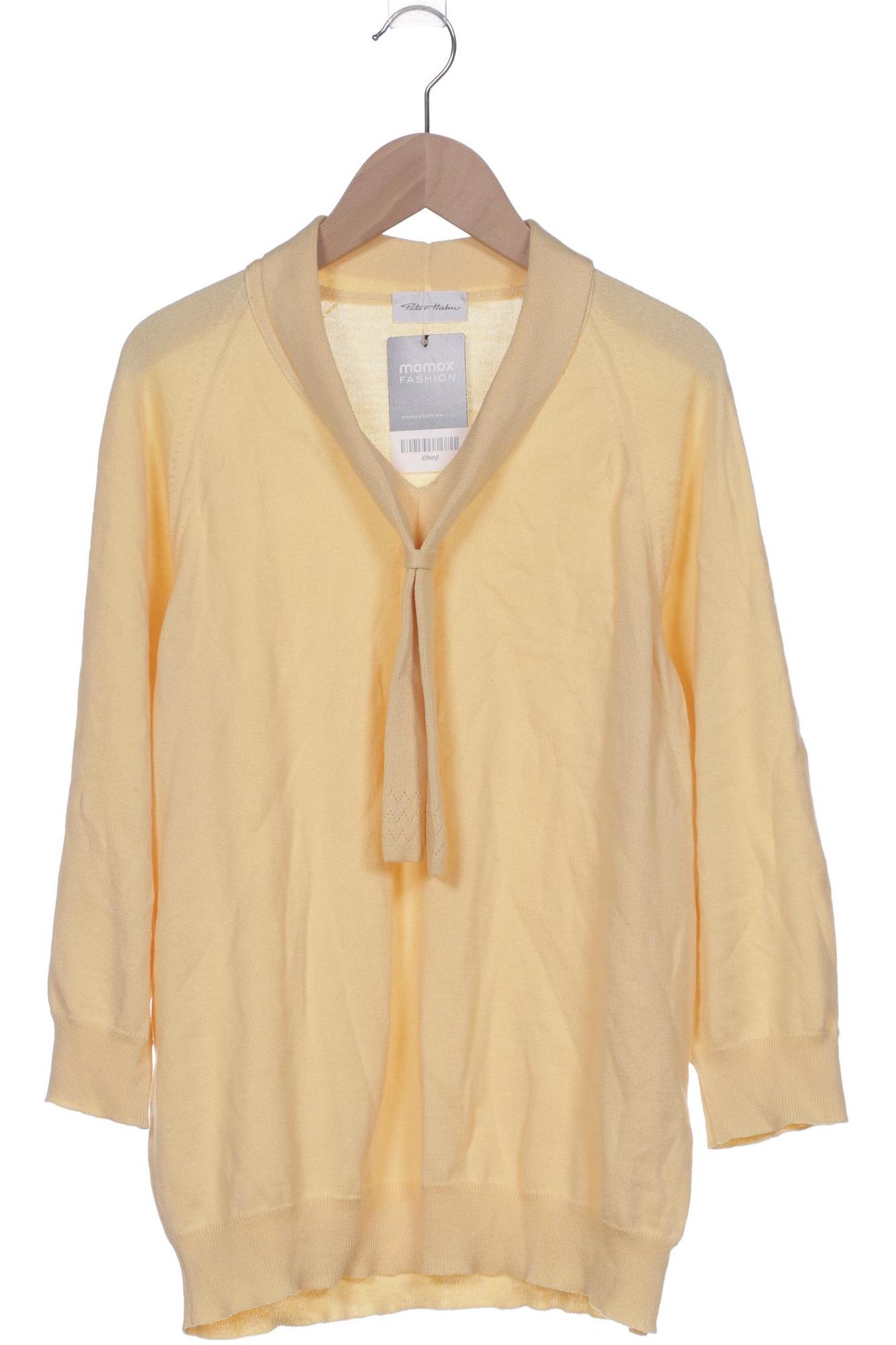 

Peter Hahn Damen Pullover, gelb, Gr. 44