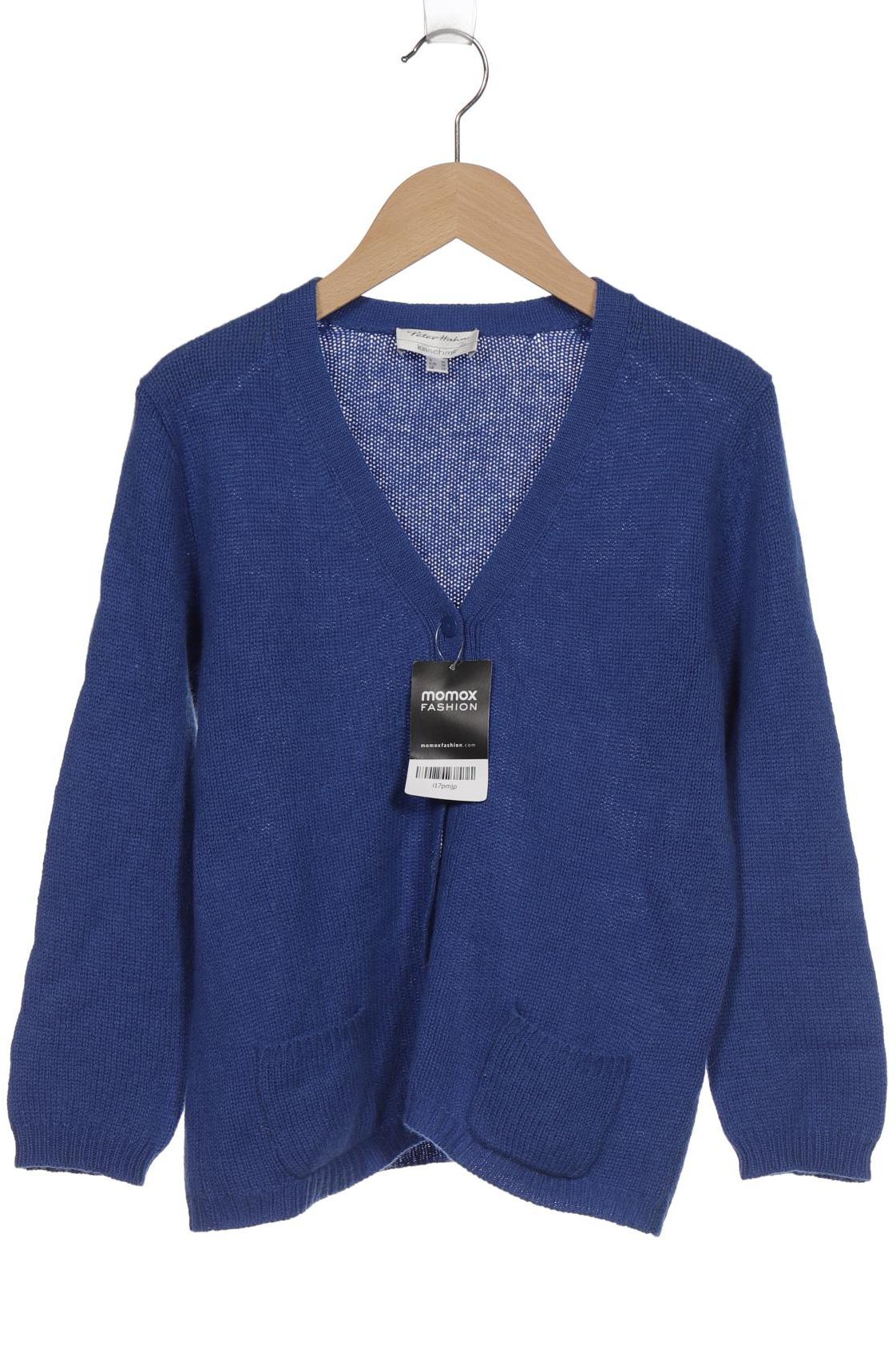 

Peter Hahn Damen Strickjacke, blau, Gr. 36