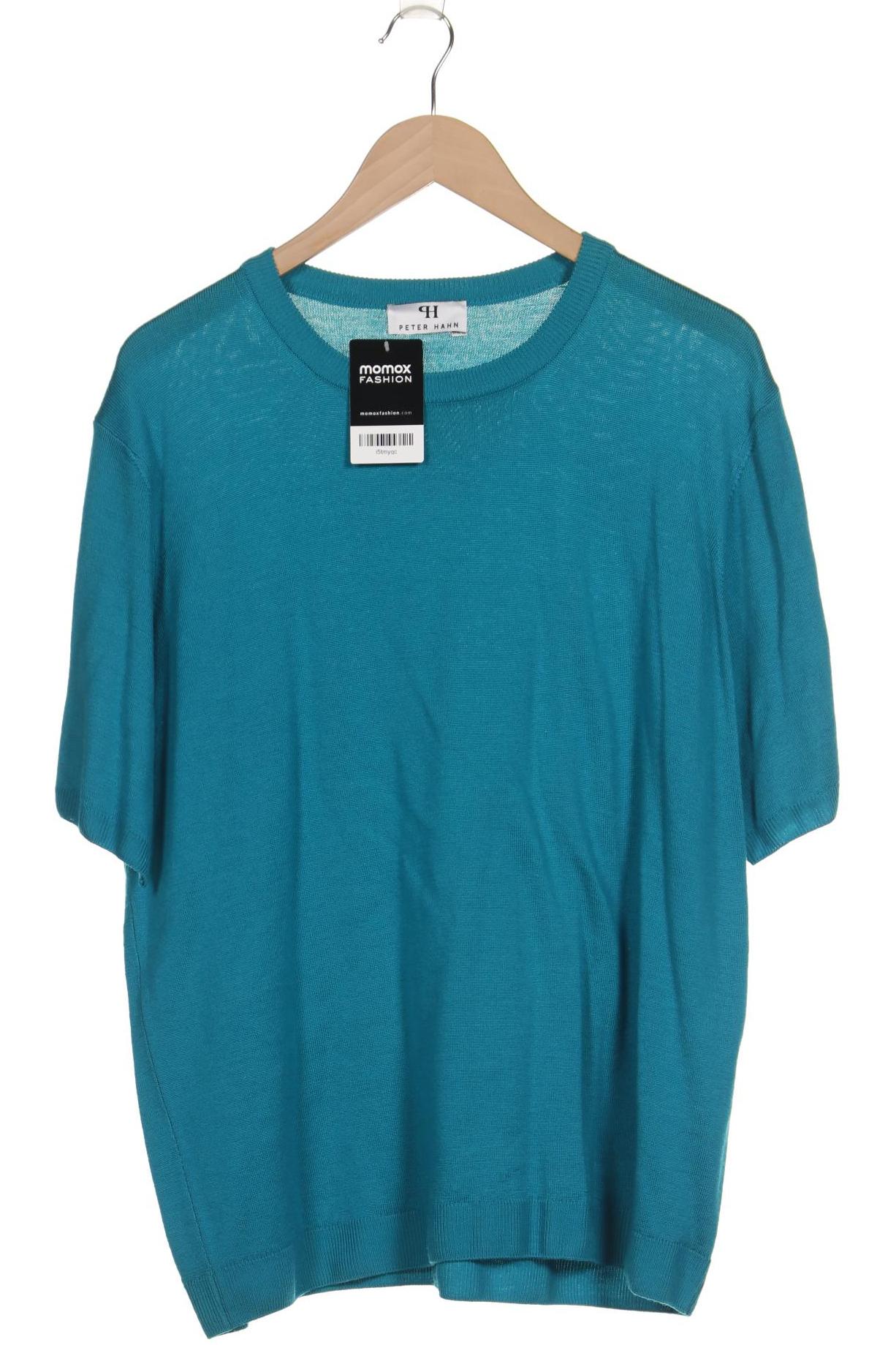 

Peter Hahn Damen Pullover, türkis, Gr. 50