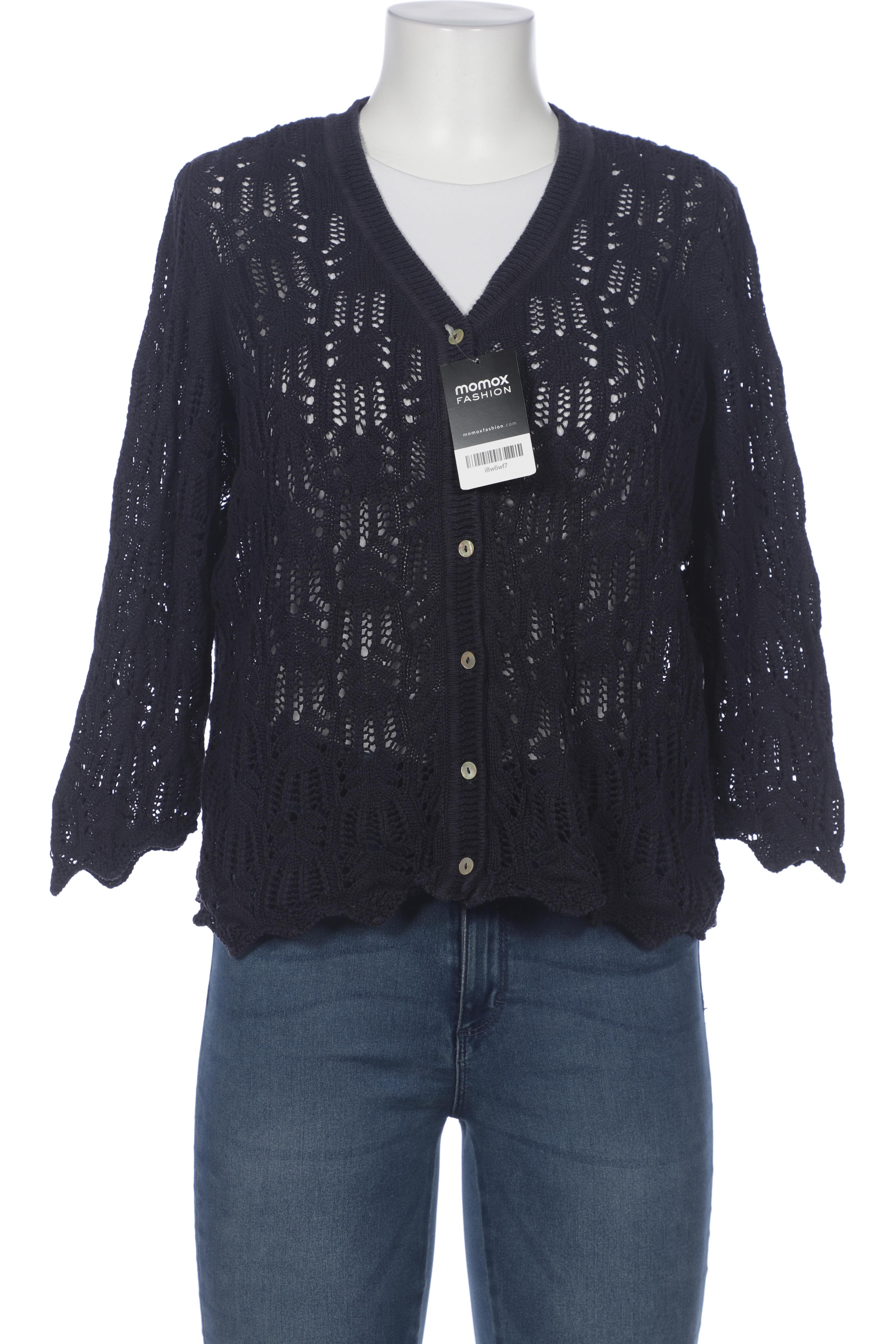 

Peter Hahn Damen Strickjacke, marineblau, Gr. 42