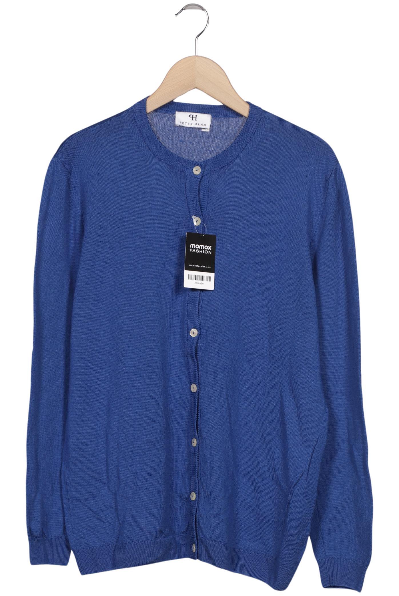 

Peter Hahn Damen Strickjacke, blau, Gr. 42