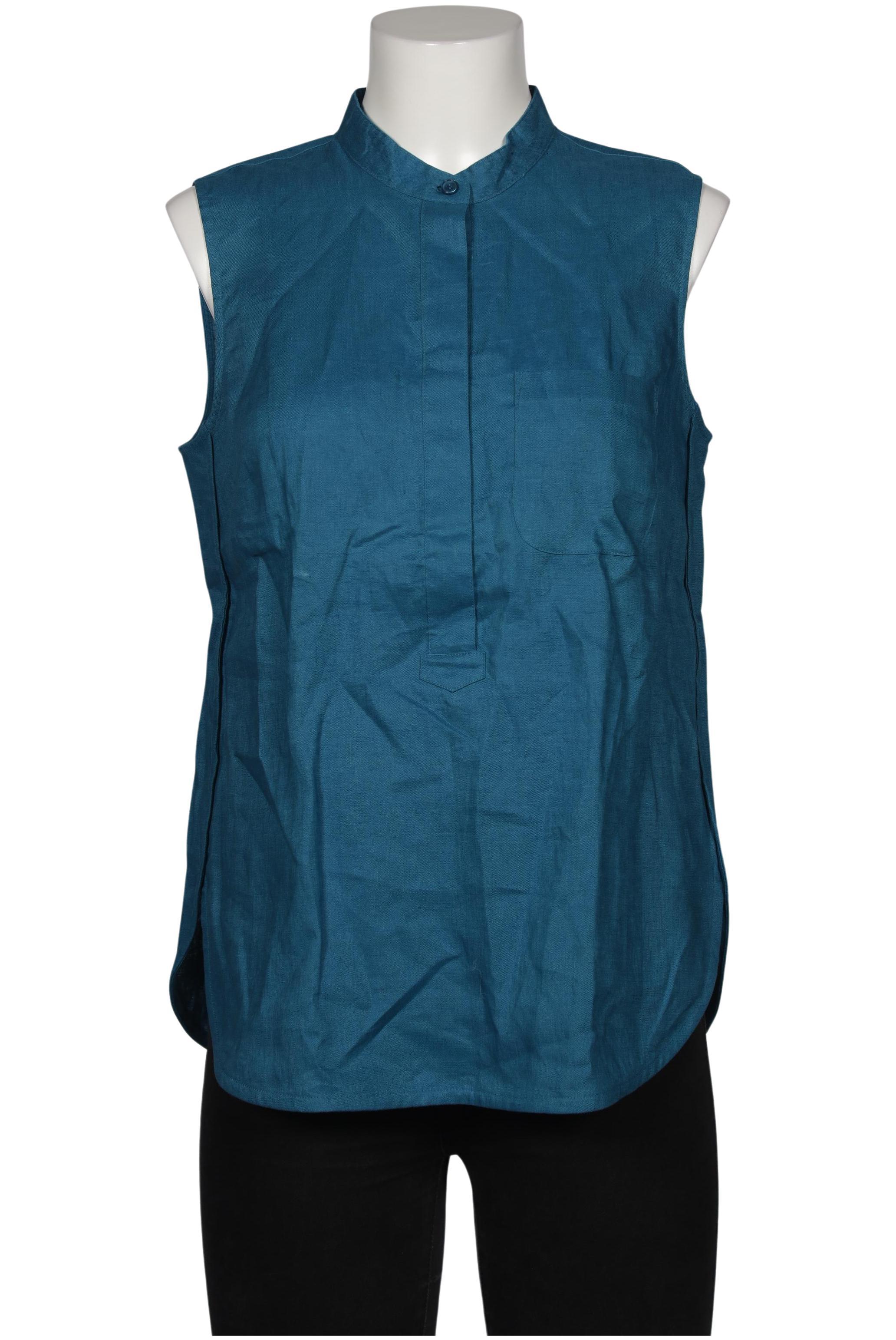 

Peter Hahn Damen Bluse, blau, Gr. 40