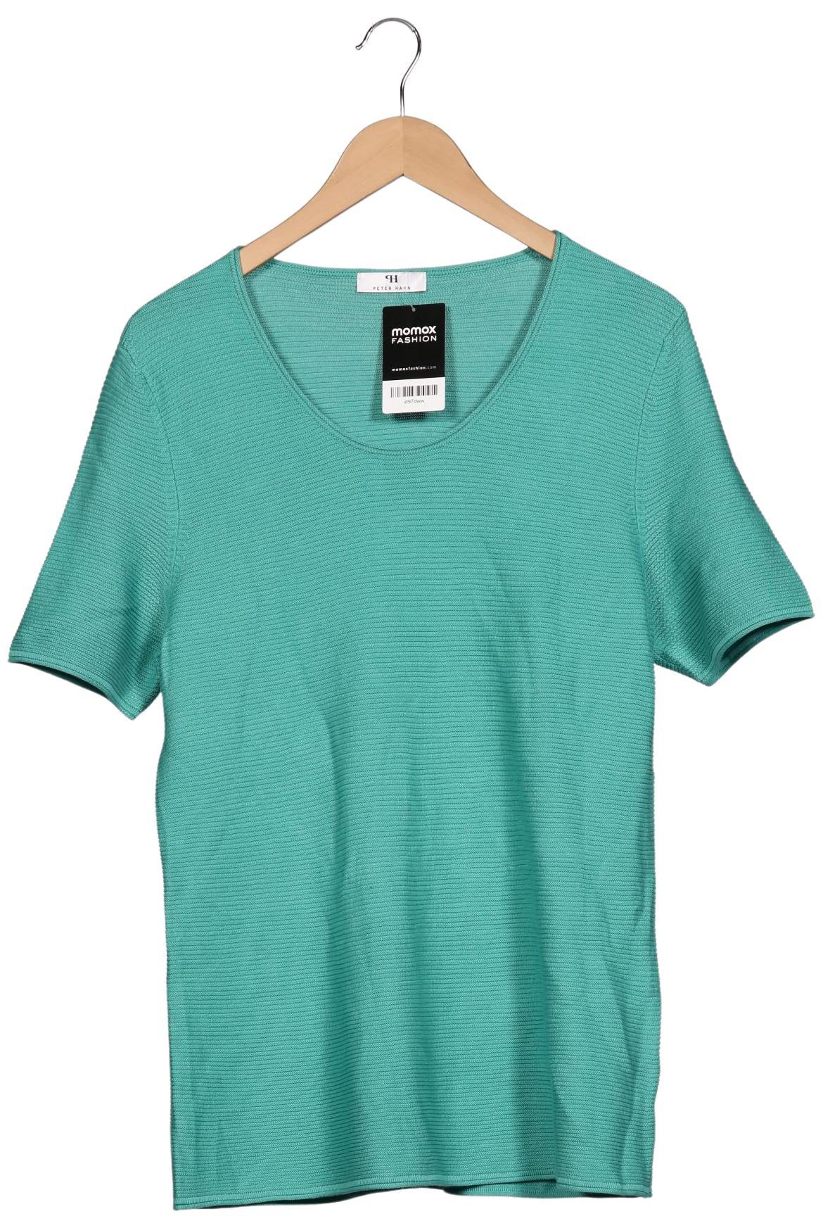 

Peter Hahn Damen Pullover, türkis, Gr. 46