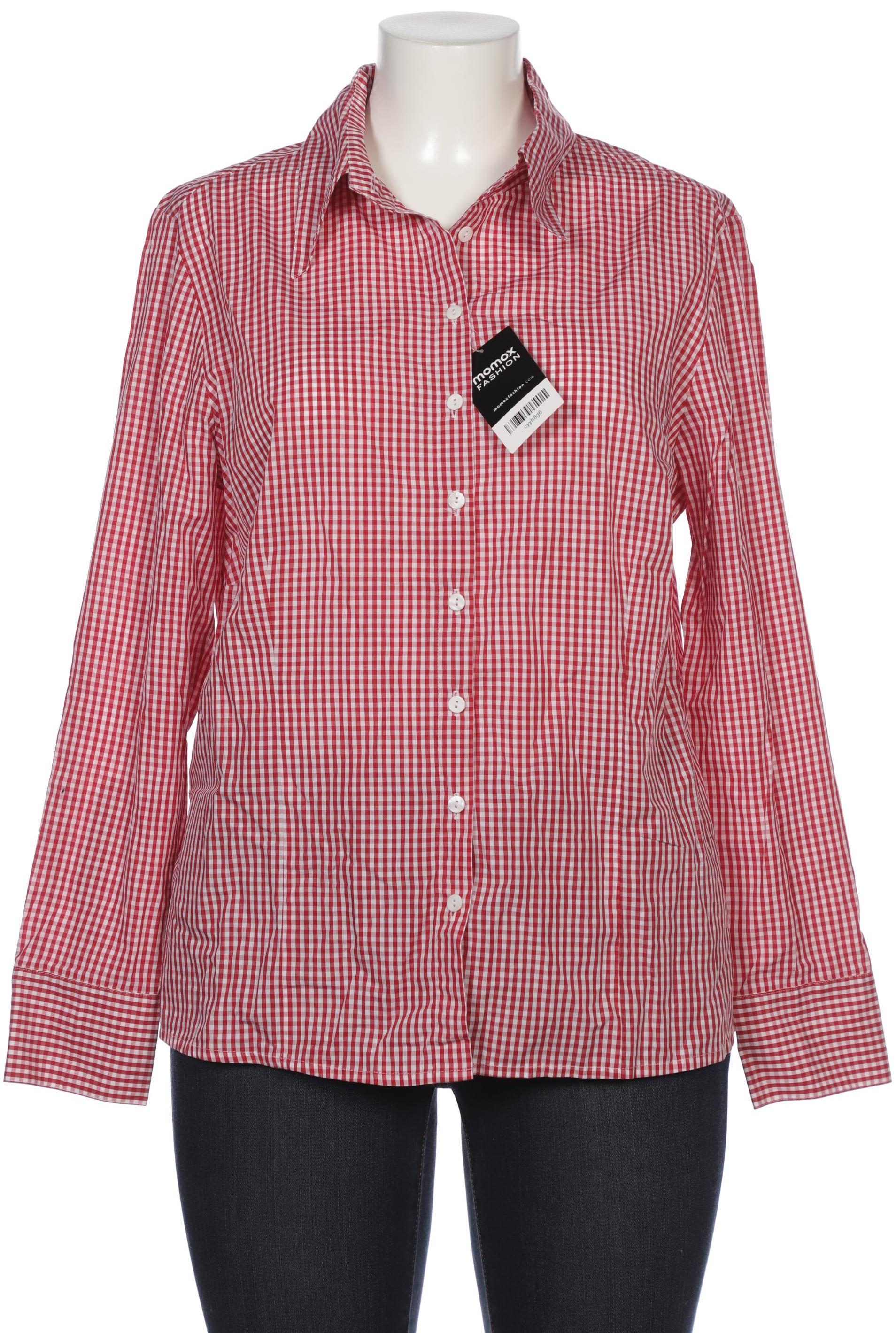 

Peter Hahn Damen Bluse, rot, Gr. 46