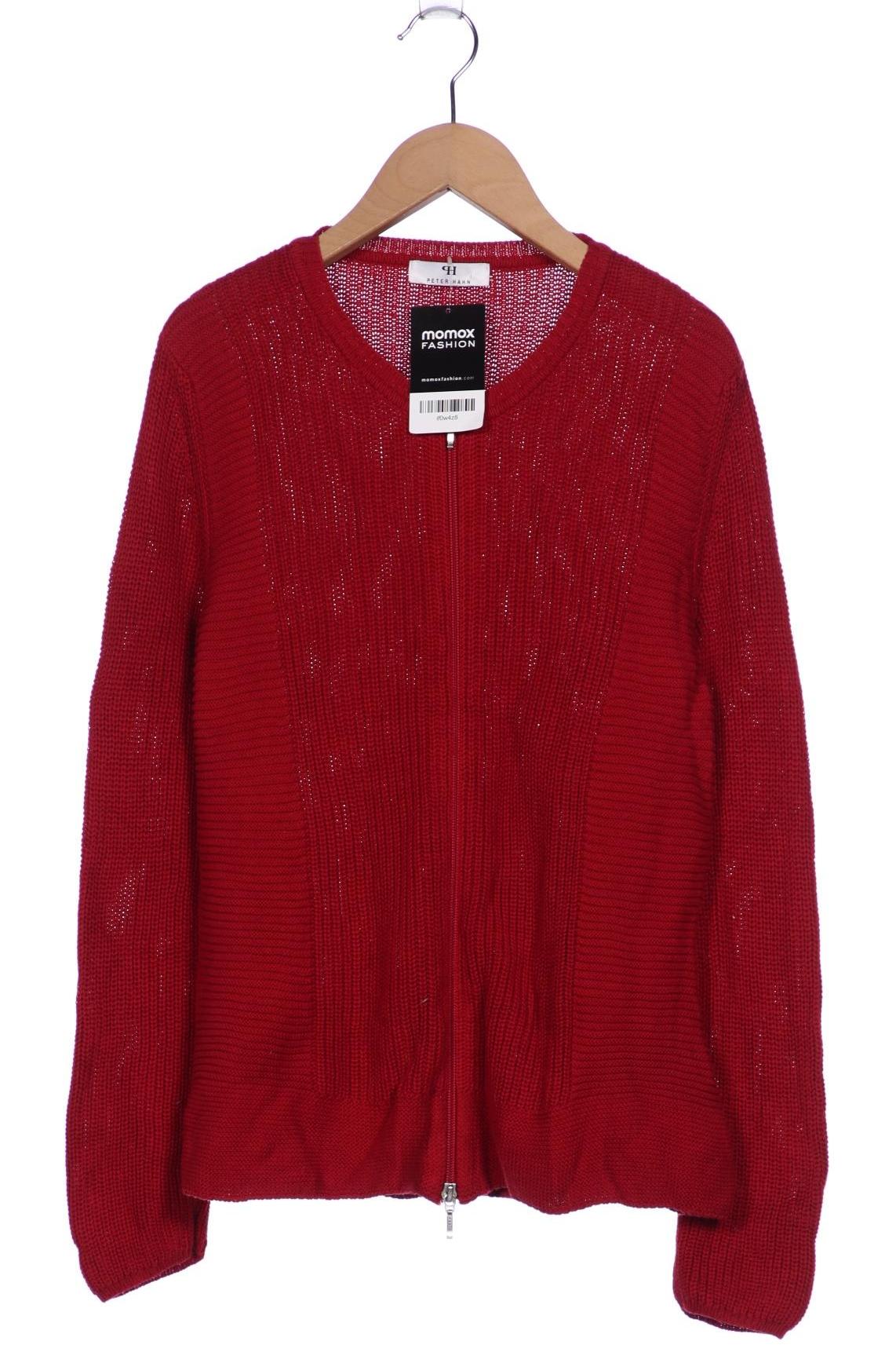 

Peter Hahn Damen Strickjacke, rot, Gr. 38