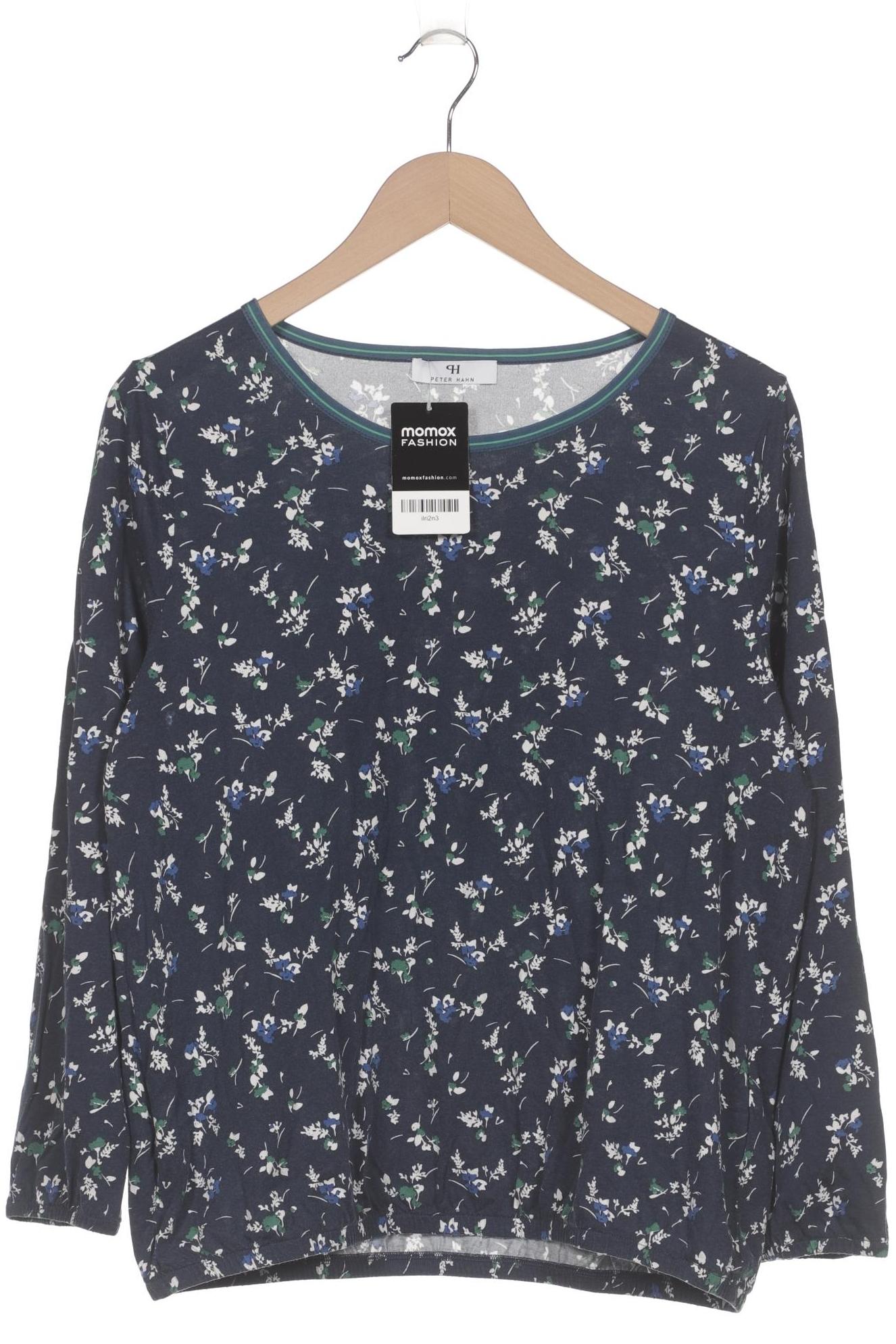 

Peter Hahn Damen Langarmshirt, marineblau, Gr. 42