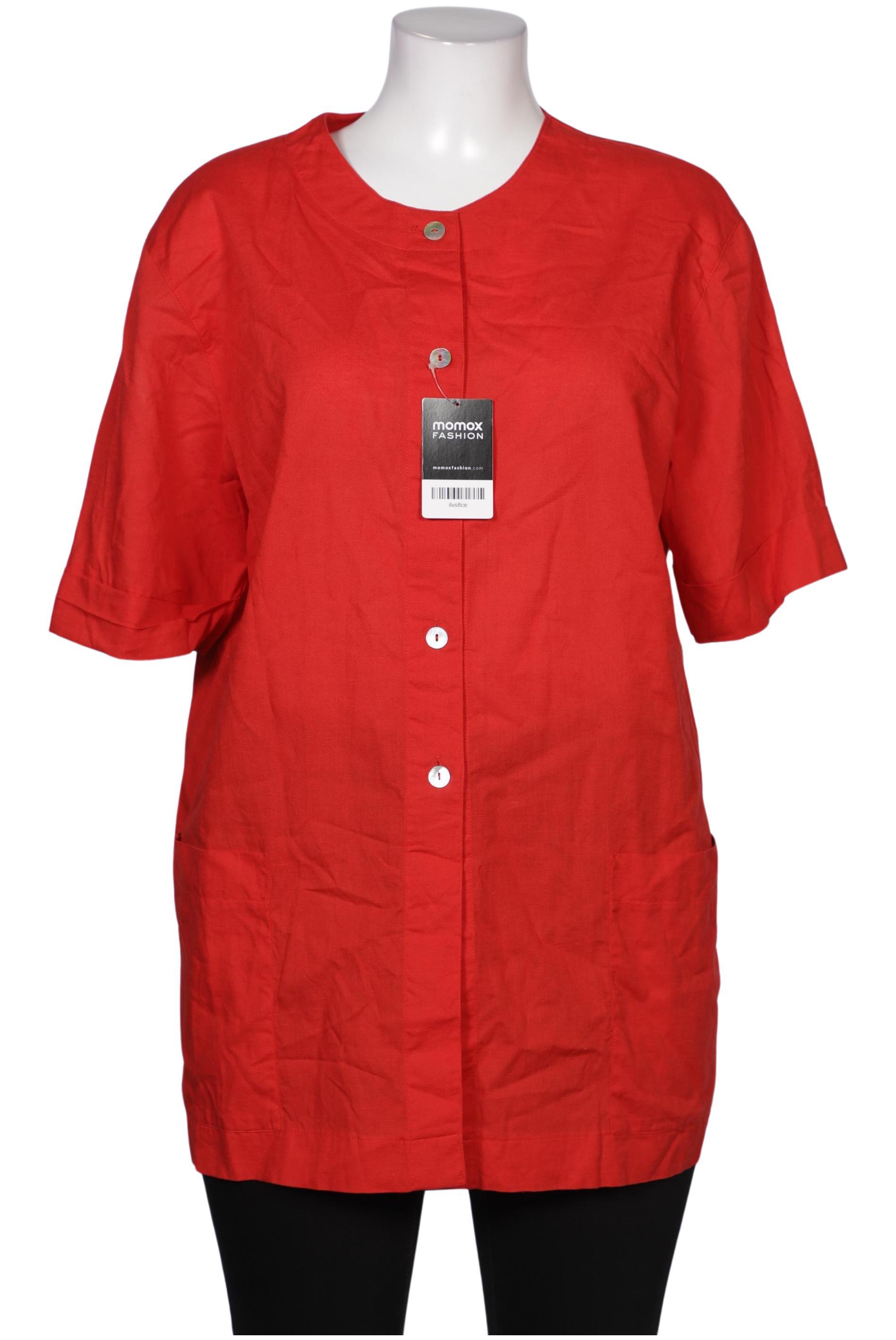

Peter Hahn Damen Bluse, rot, Gr. 46
