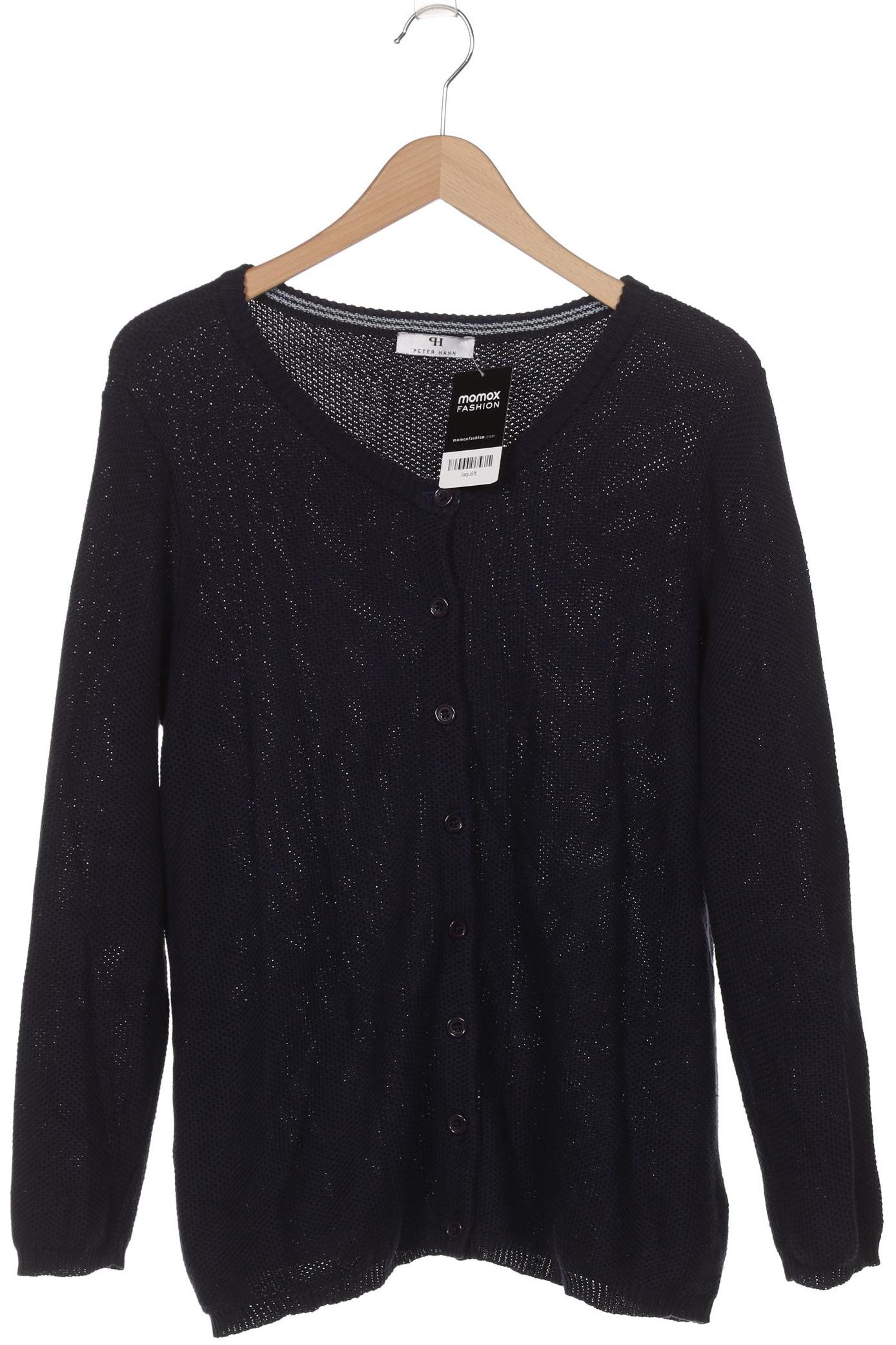 

Peter Hahn Damen Strickjacke, marineblau, Gr. 50