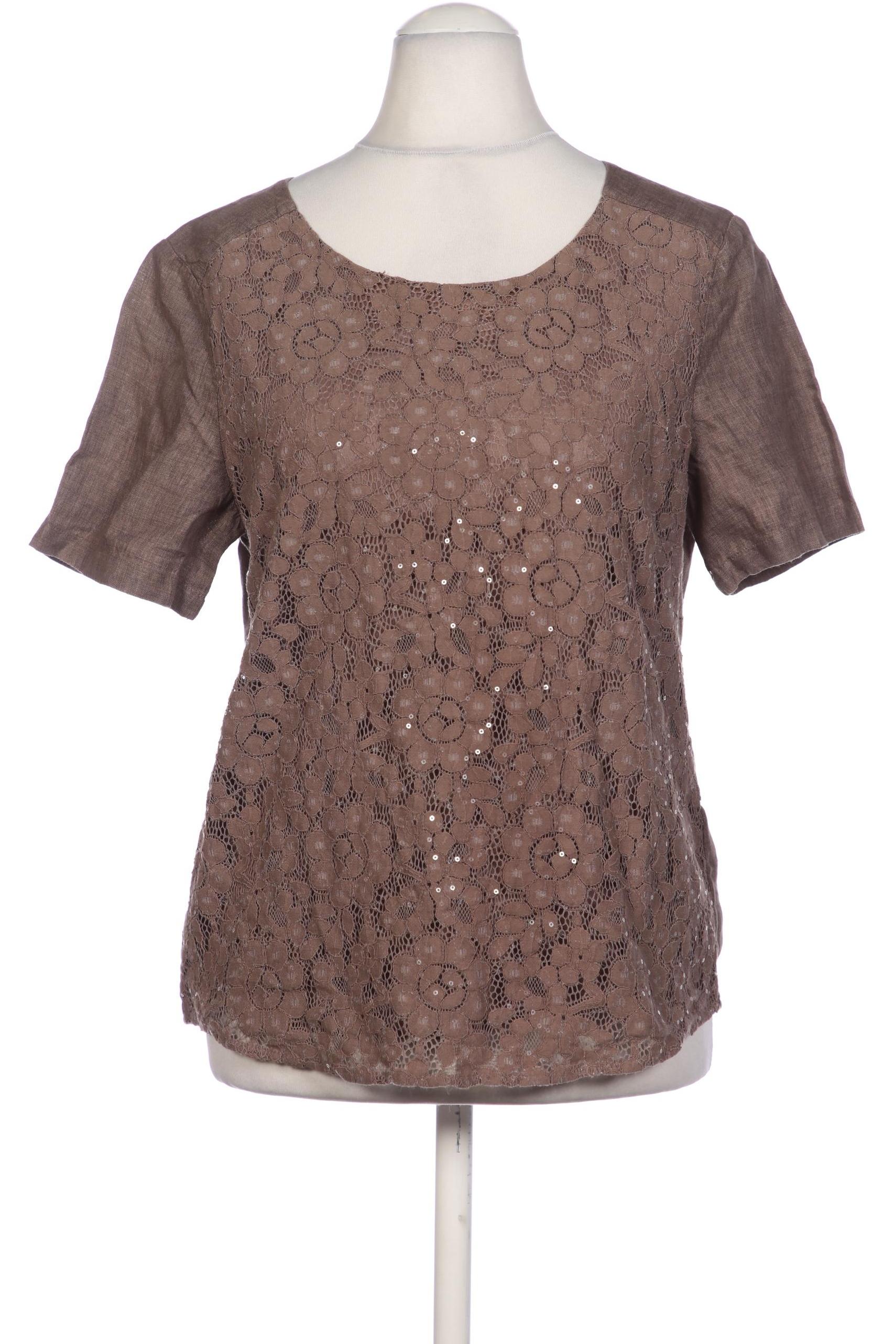 

Peter Hahn Damen Bluse, braun, Gr. 38