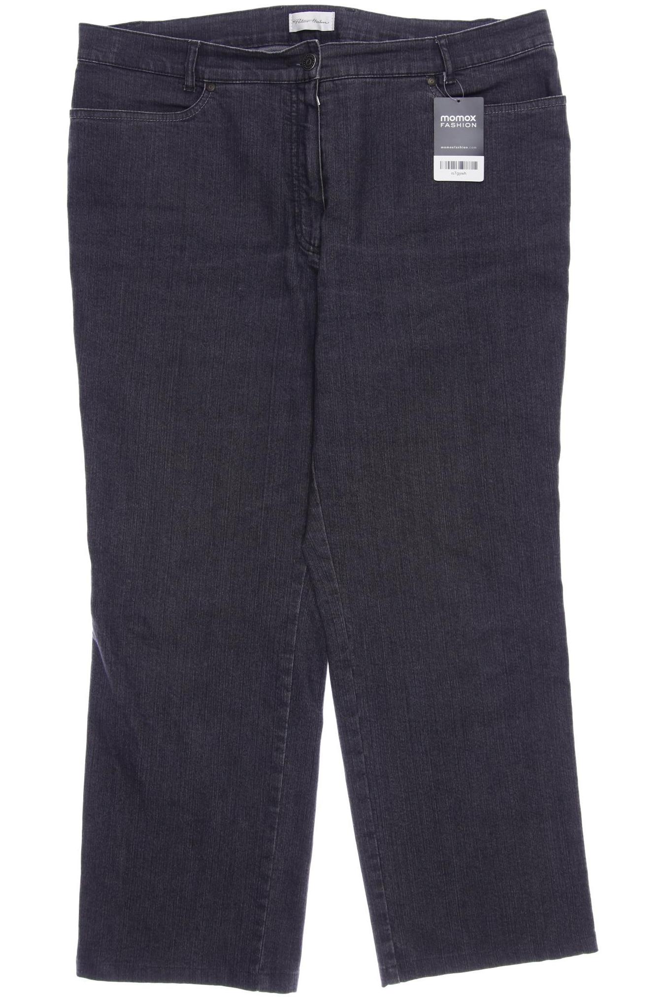 

Peter Hahn Damen Jeans, grau