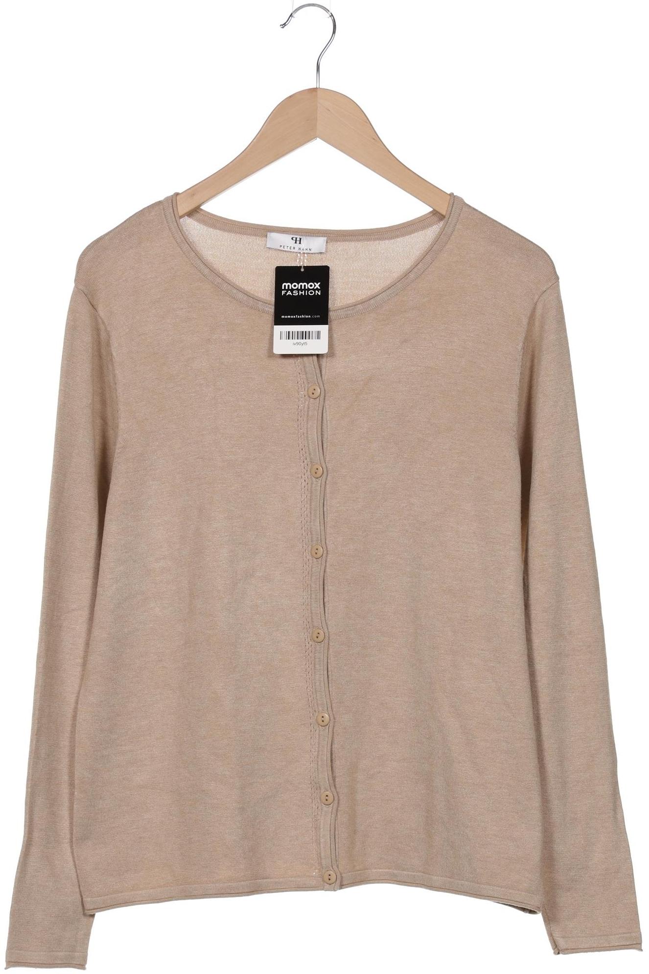 

Peter Hahn Damen Strickjacke, beige, Gr. 42