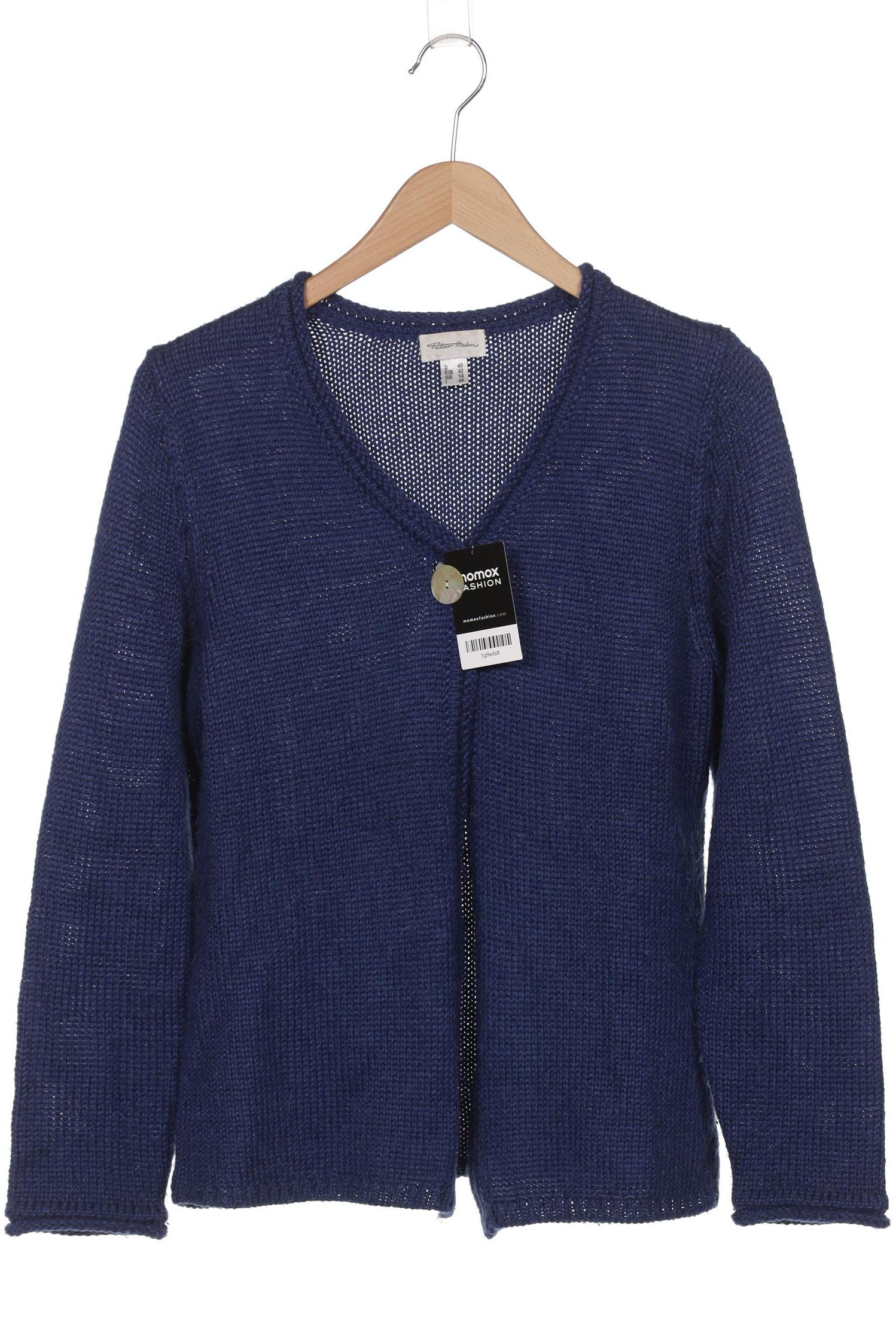 

Peter Hahn Damen Strickjacke, marineblau, Gr. 40
