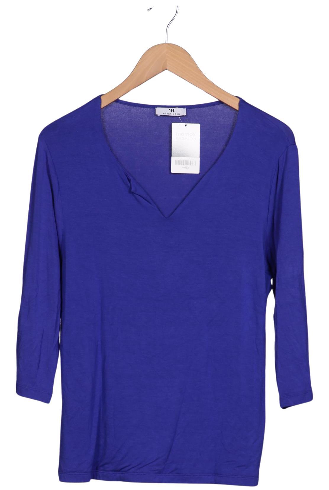 

Peter Hahn Damen Langarmshirt, blau, Gr. 42