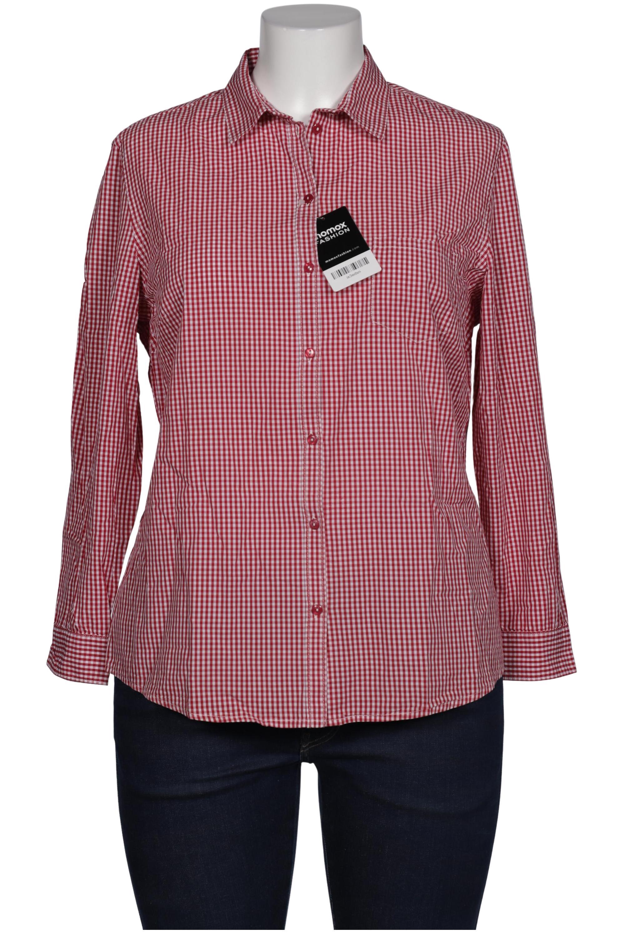 

Peter Hahn Damen Bluse, rot, Gr. 44