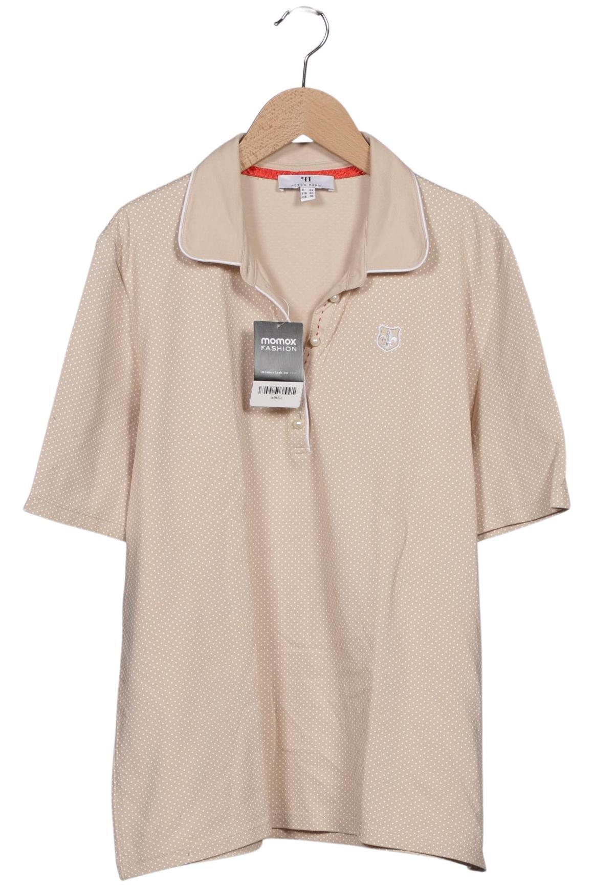 

Peter Hahn Damen Poloshirt, beige, Gr. 44