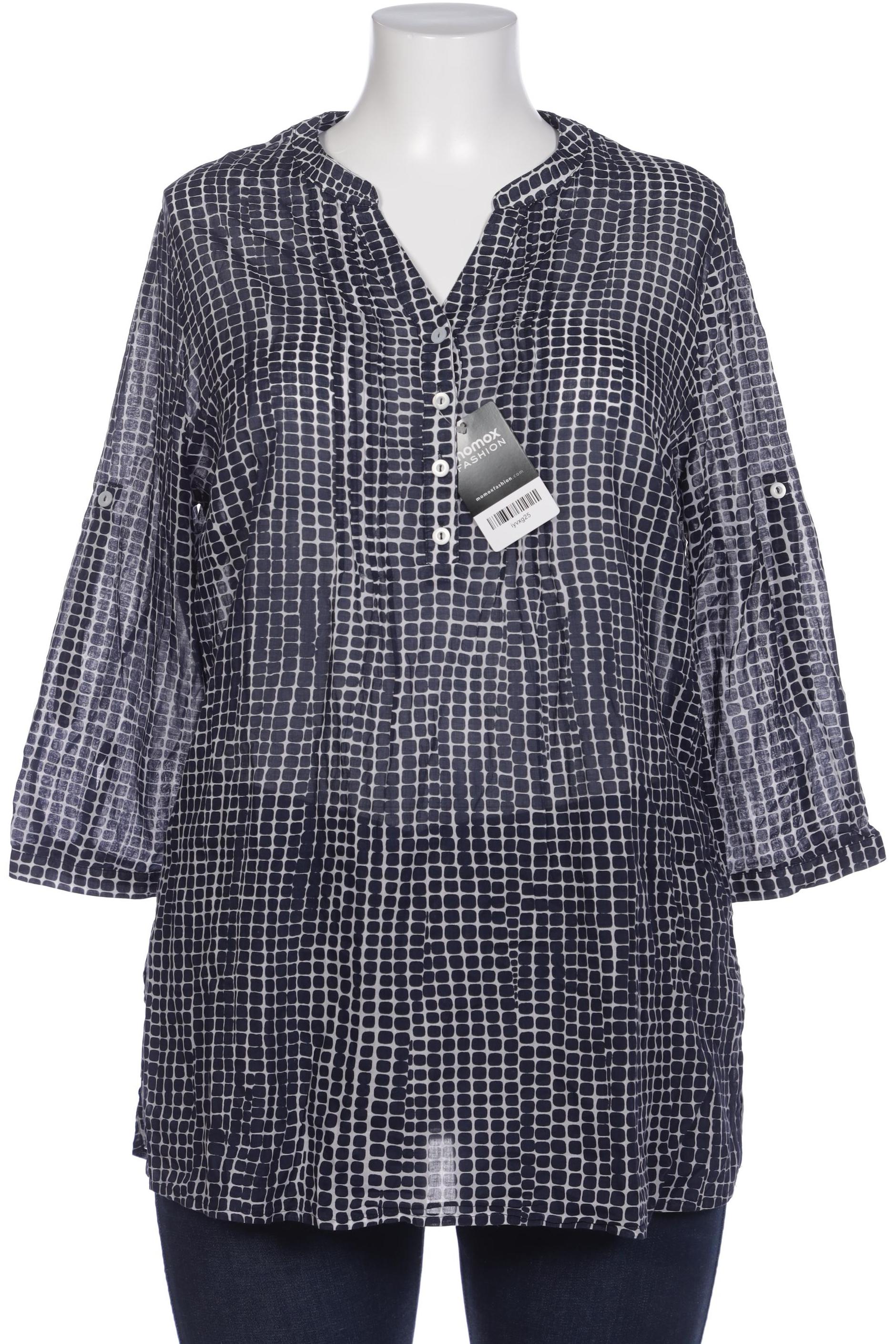 

Peter Hahn Damen Bluse, marineblau, Gr. 44