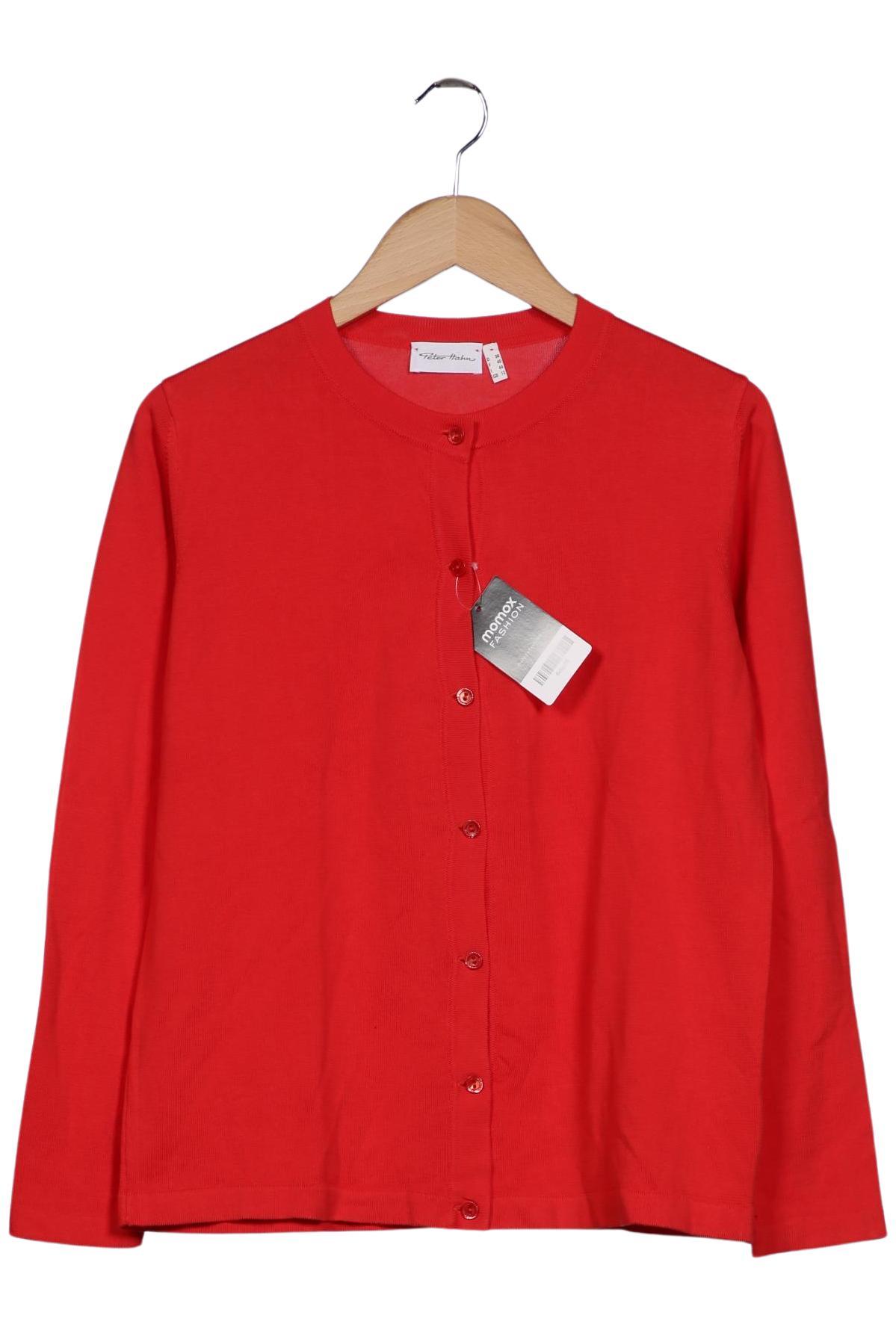 

Peter Hahn Damen Strickjacke, rot, Gr. 38