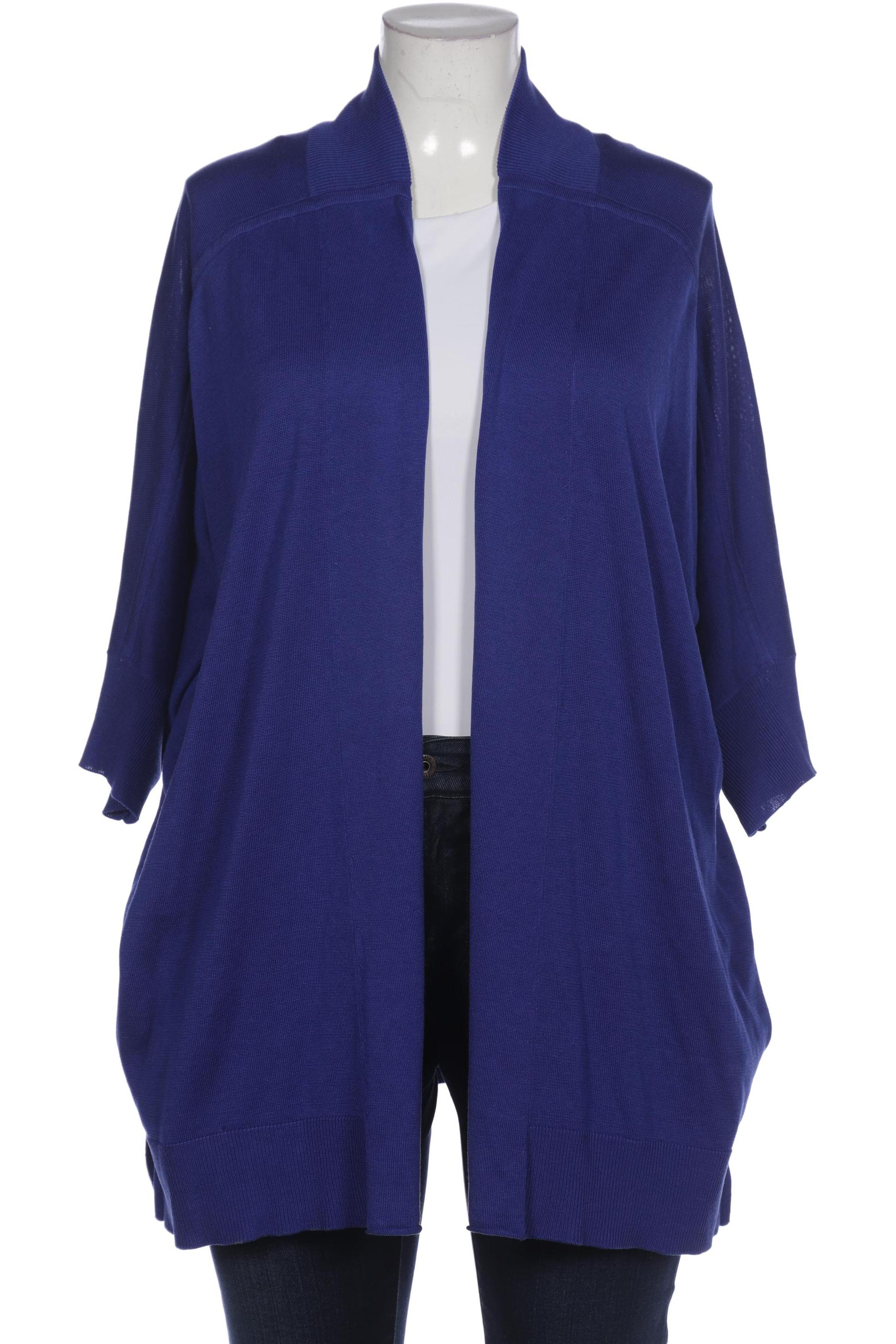 

Peter Hahn Damen Strickjacke, blau, Gr. 52