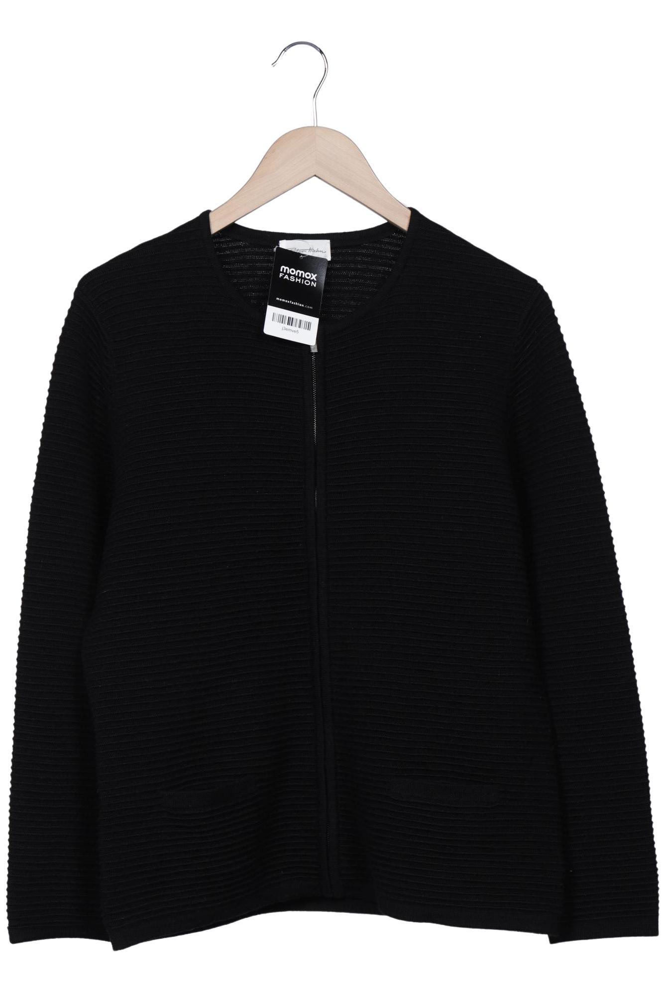 

Peter Hahn Damen Strickjacke, schwarz, Gr. 40