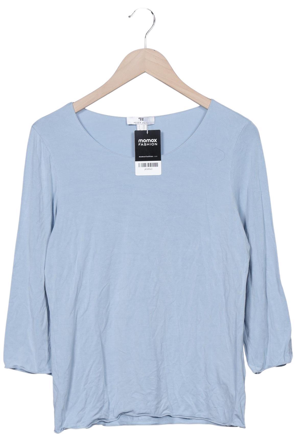 

Peter Hahn Damen Langarmshirt, hellblau, Gr. 38