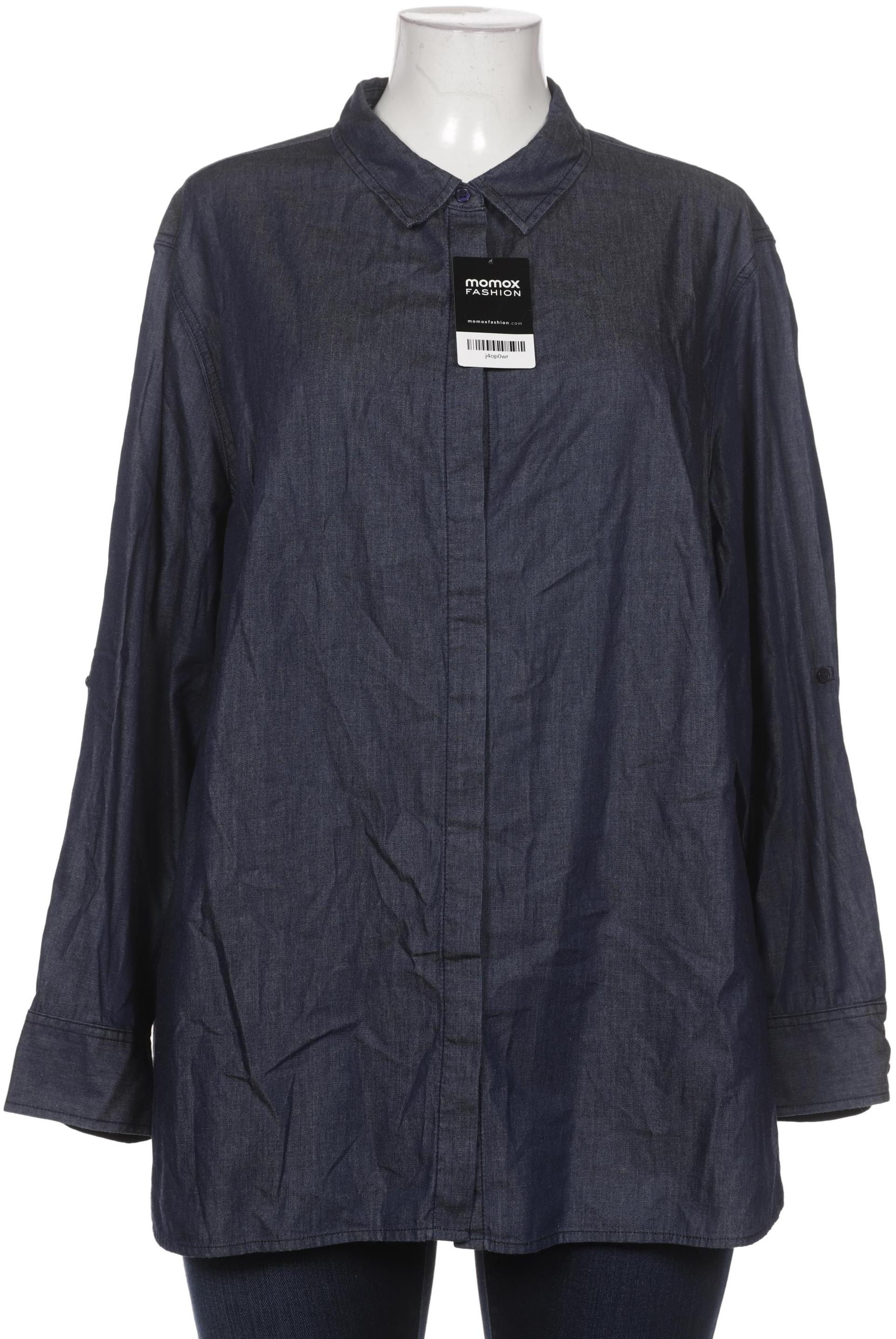 

Peter Hahn Damen Bluse, marineblau, Gr. 52