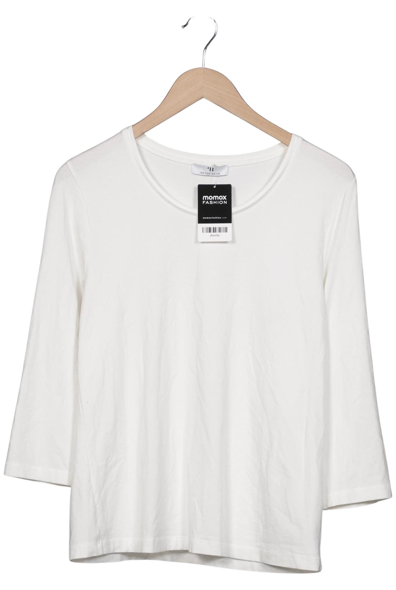 

Peter Hahn Damen Langarmshirt, weiß, Gr. 42