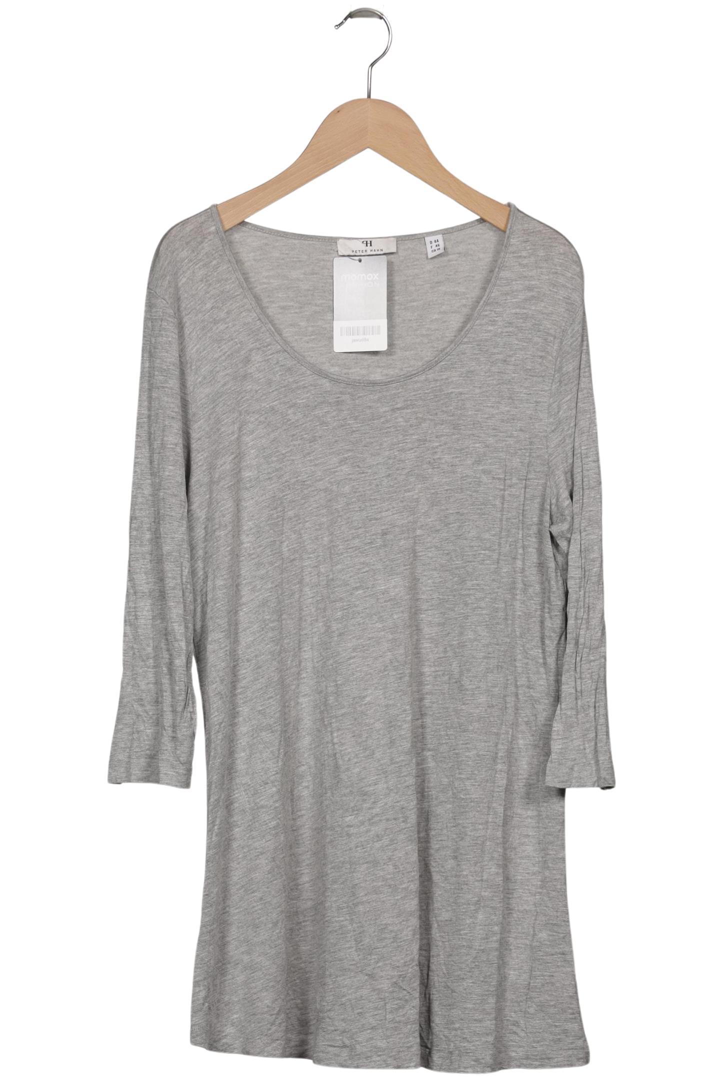 

Peter Hahn Damen Langarmshirt, grau, Gr. 44
