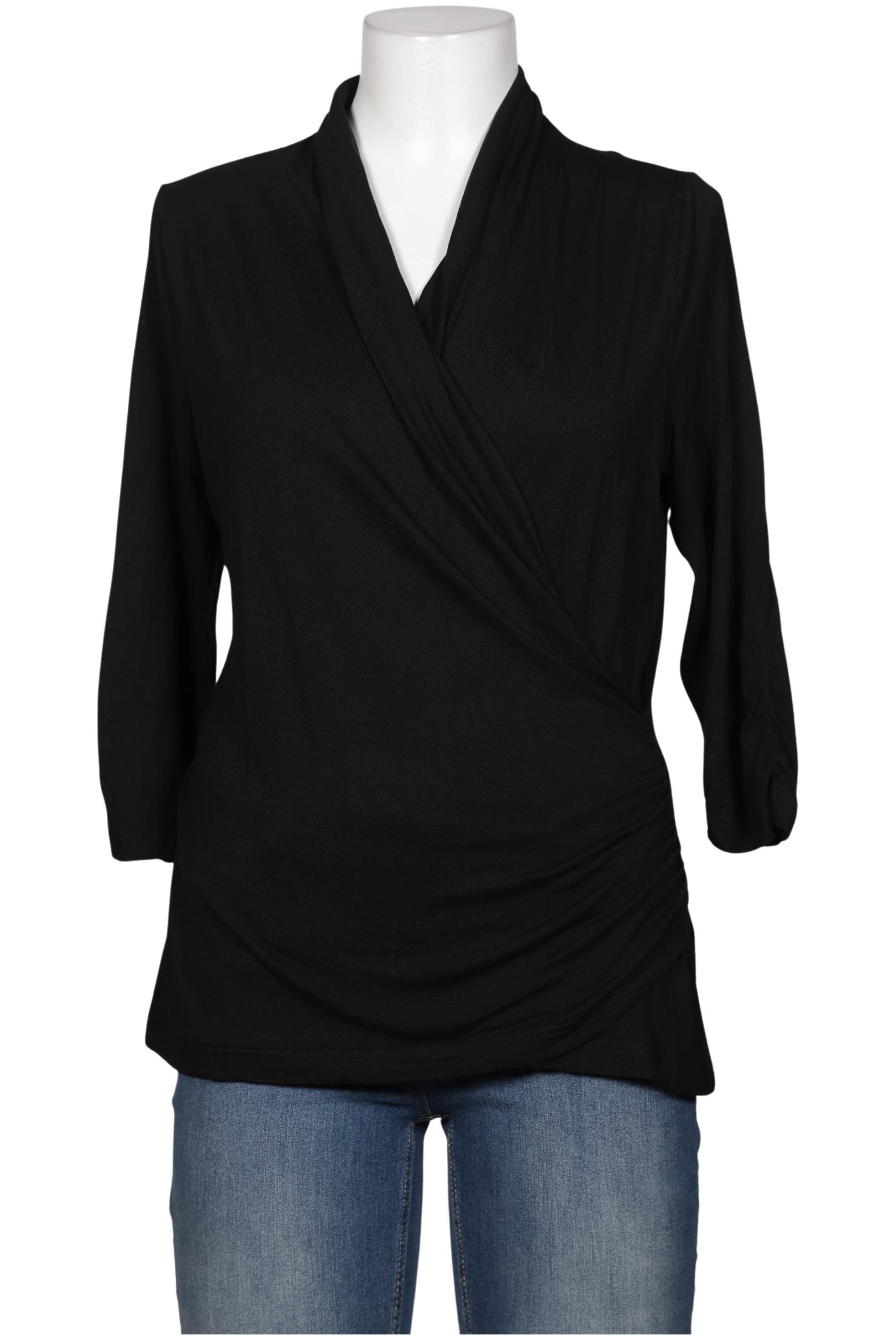

Peter Hahn Damen Langarmshirt, schwarz, Gr. 38