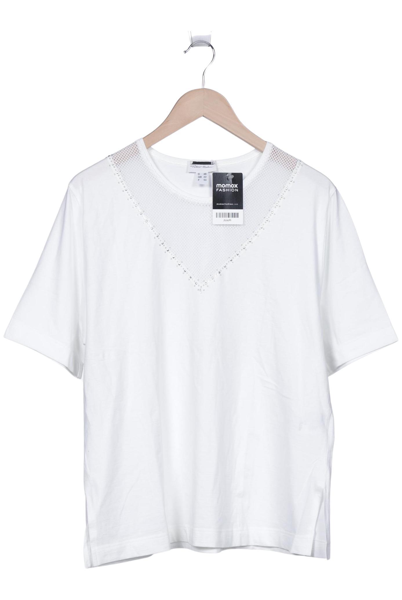 

Peter Hahn Damen T-Shirt, weiß, Gr. 48