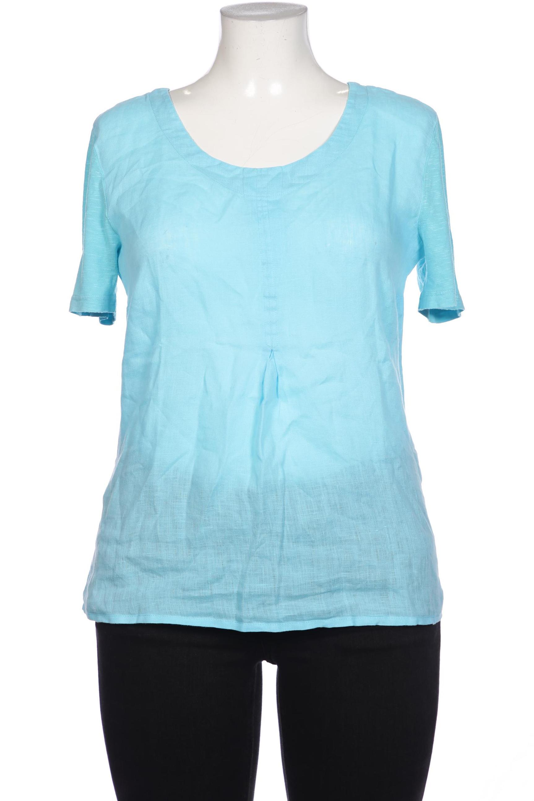

Peter Hahn Damen Bluse, blau, Gr. 44