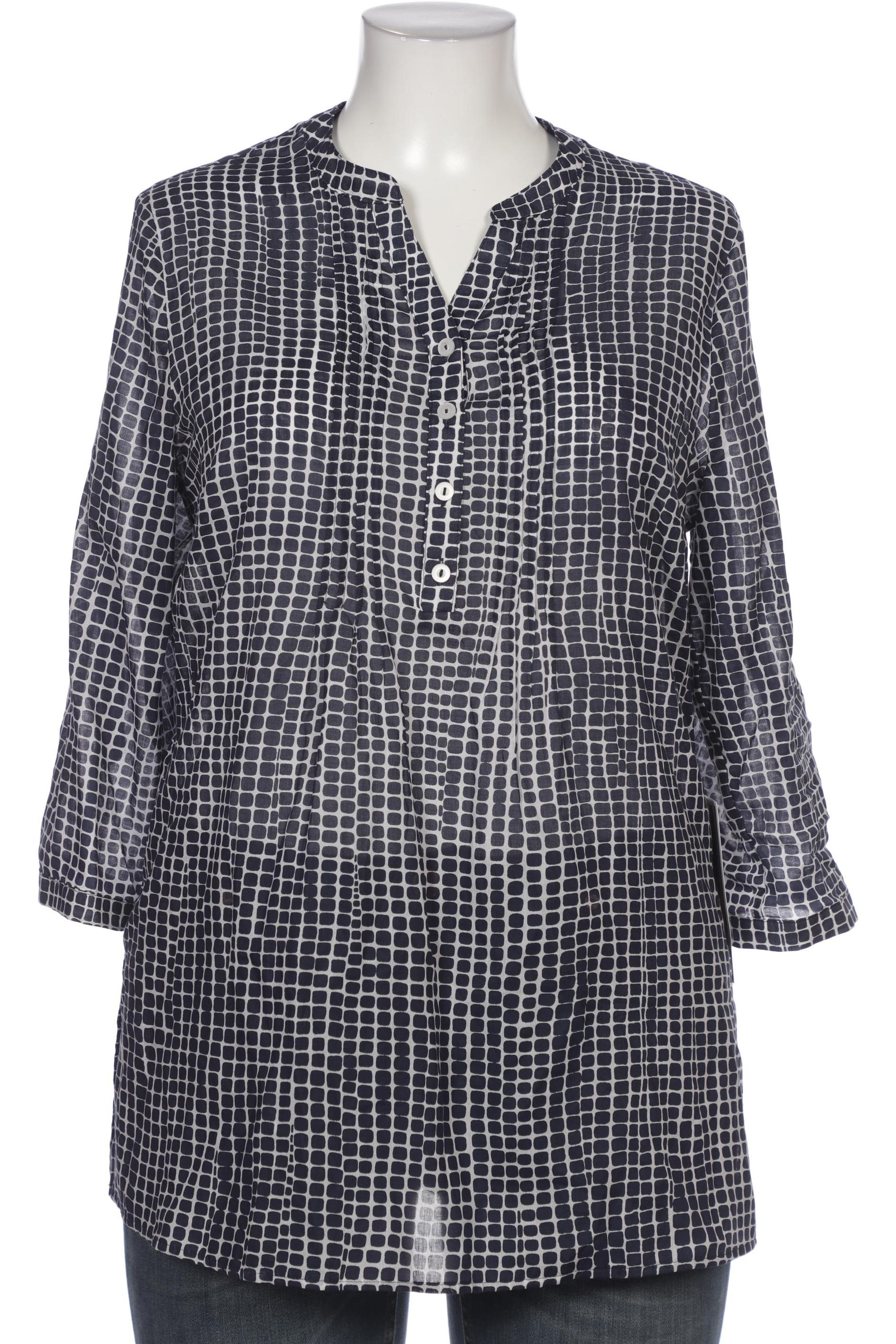 

Peter Hahn Damen Bluse, marineblau