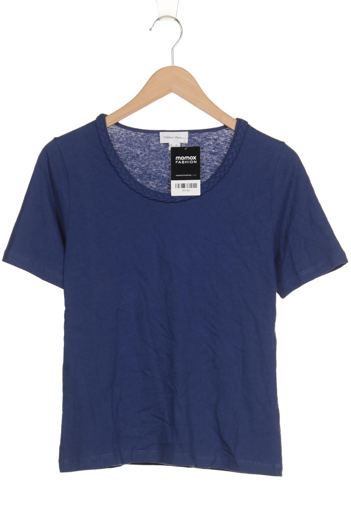 

Peter Hahn Damen T-Shirt, blau, Gr. 38