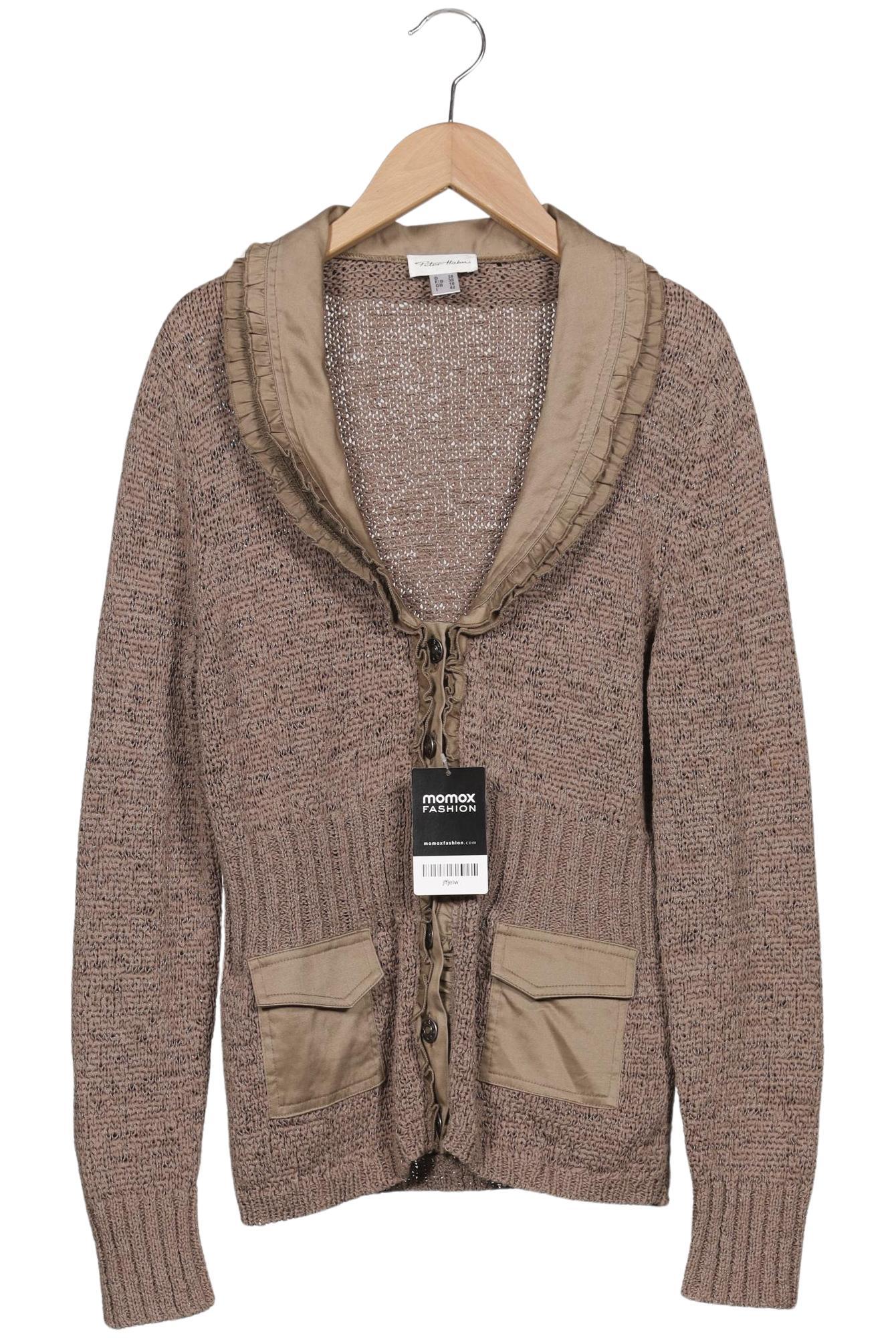 

Peter Hahn Damen Strickjacke, braun, Gr. 36