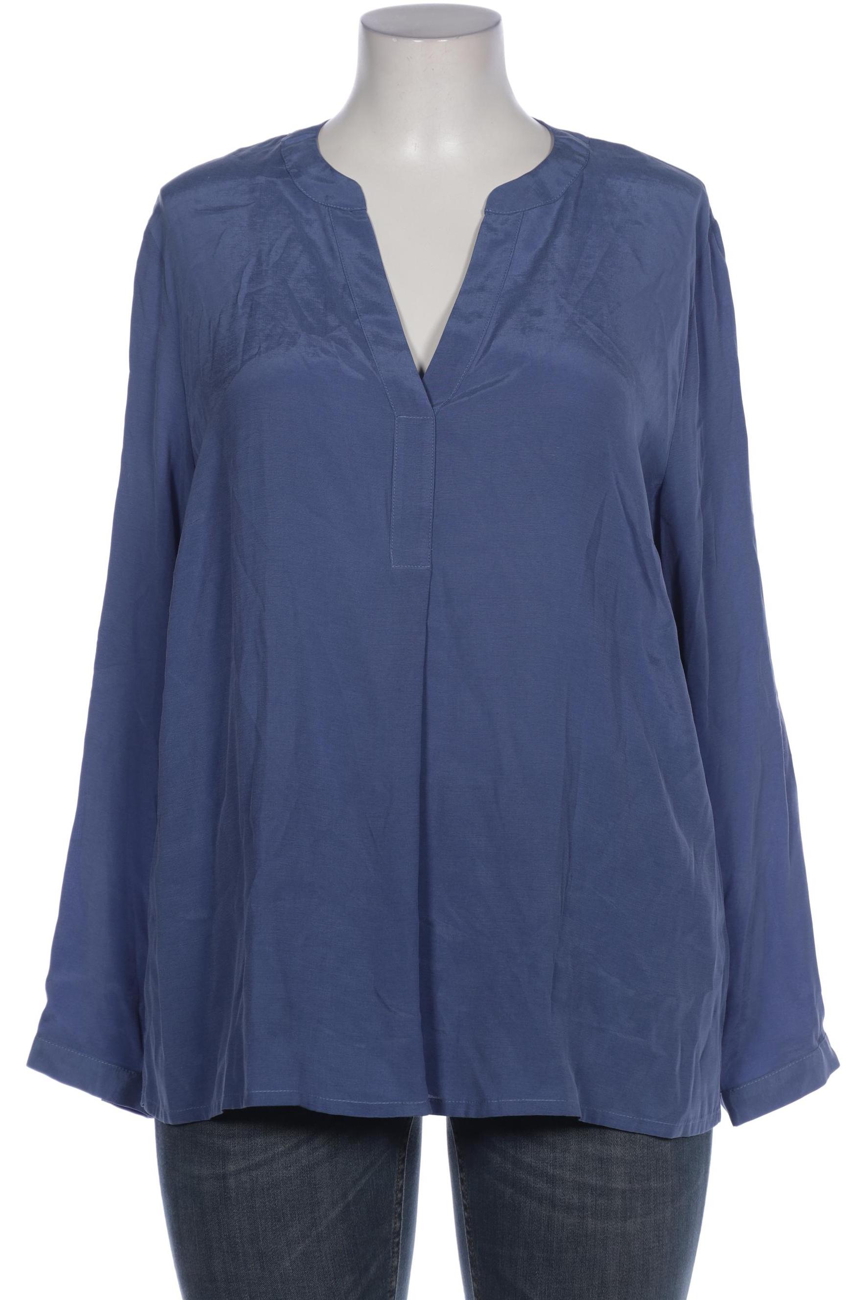 

Peter Hahn Damen Bluse, blau, Gr. 46