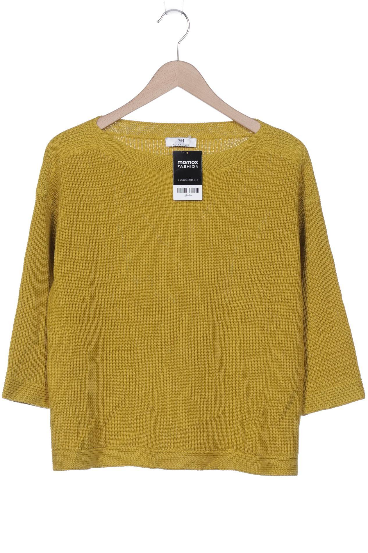 

Peter Hahn Damen Pullover, gelb, Gr. 40