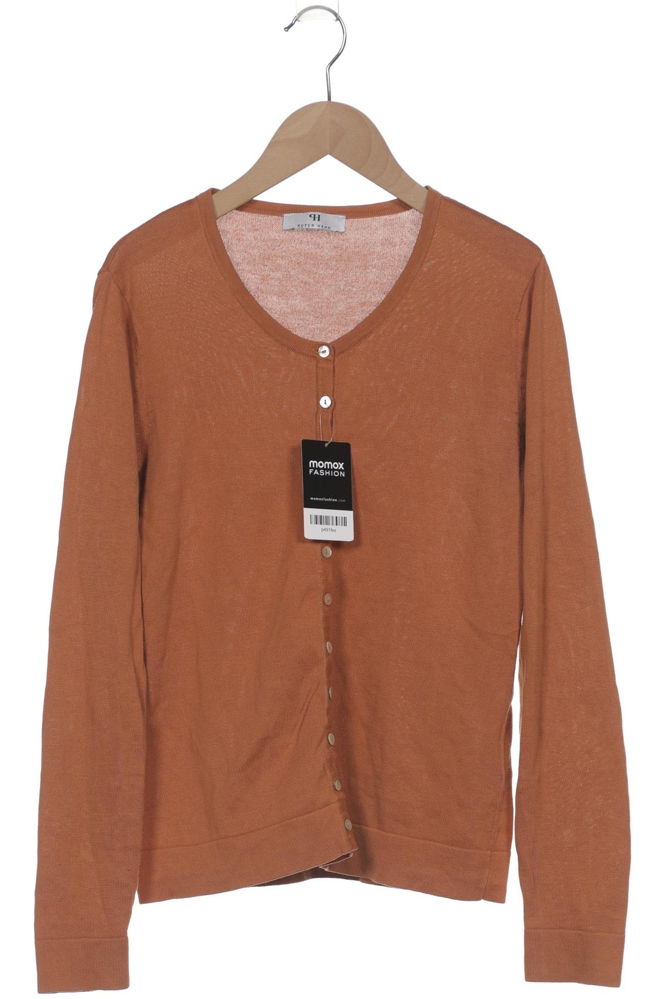 

Peter Hahn Damen Strickjacke, orange, Gr. 38