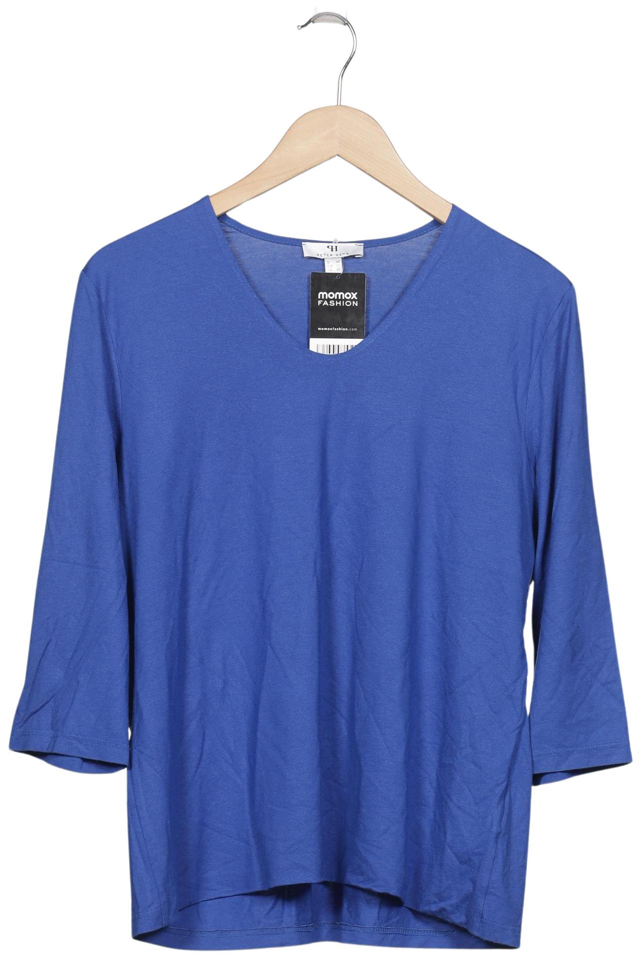 

Peter Hahn Damen Langarmshirt, blau, Gr. 46