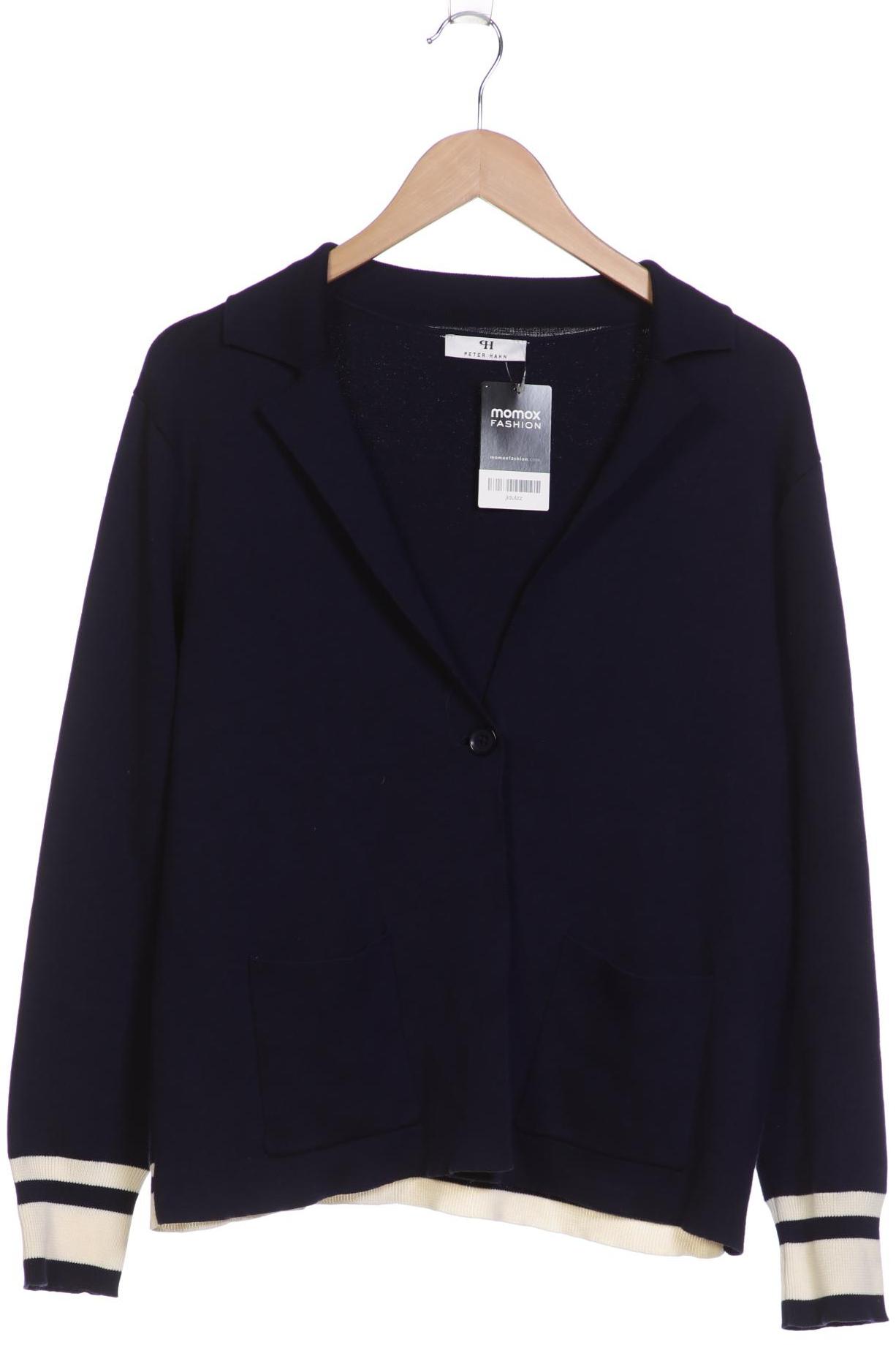 

Peter Hahn Damen Strickjacke, marineblau, Gr. 44