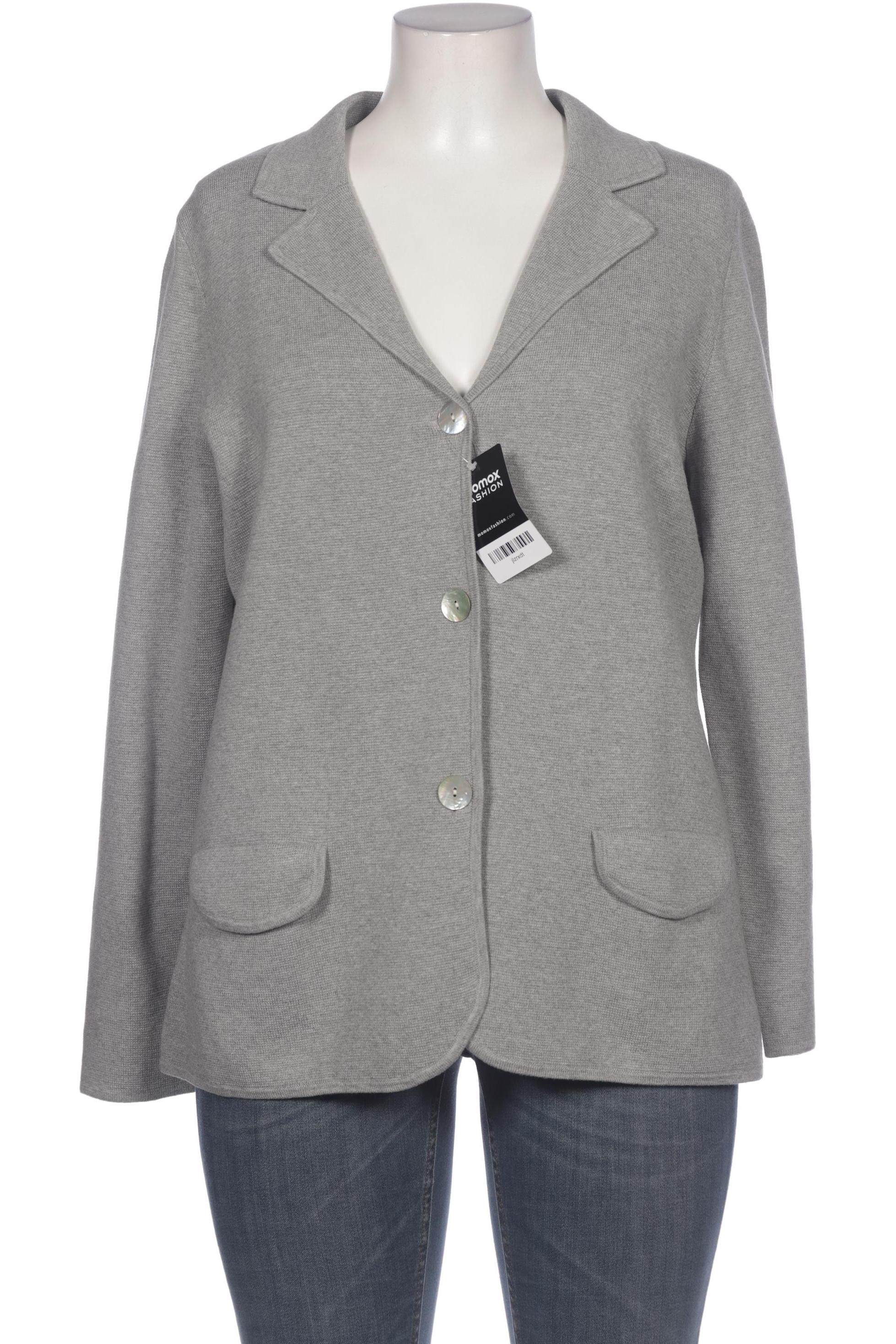 

Peter Hahn Damen Strickjacke, grau, Gr. 46