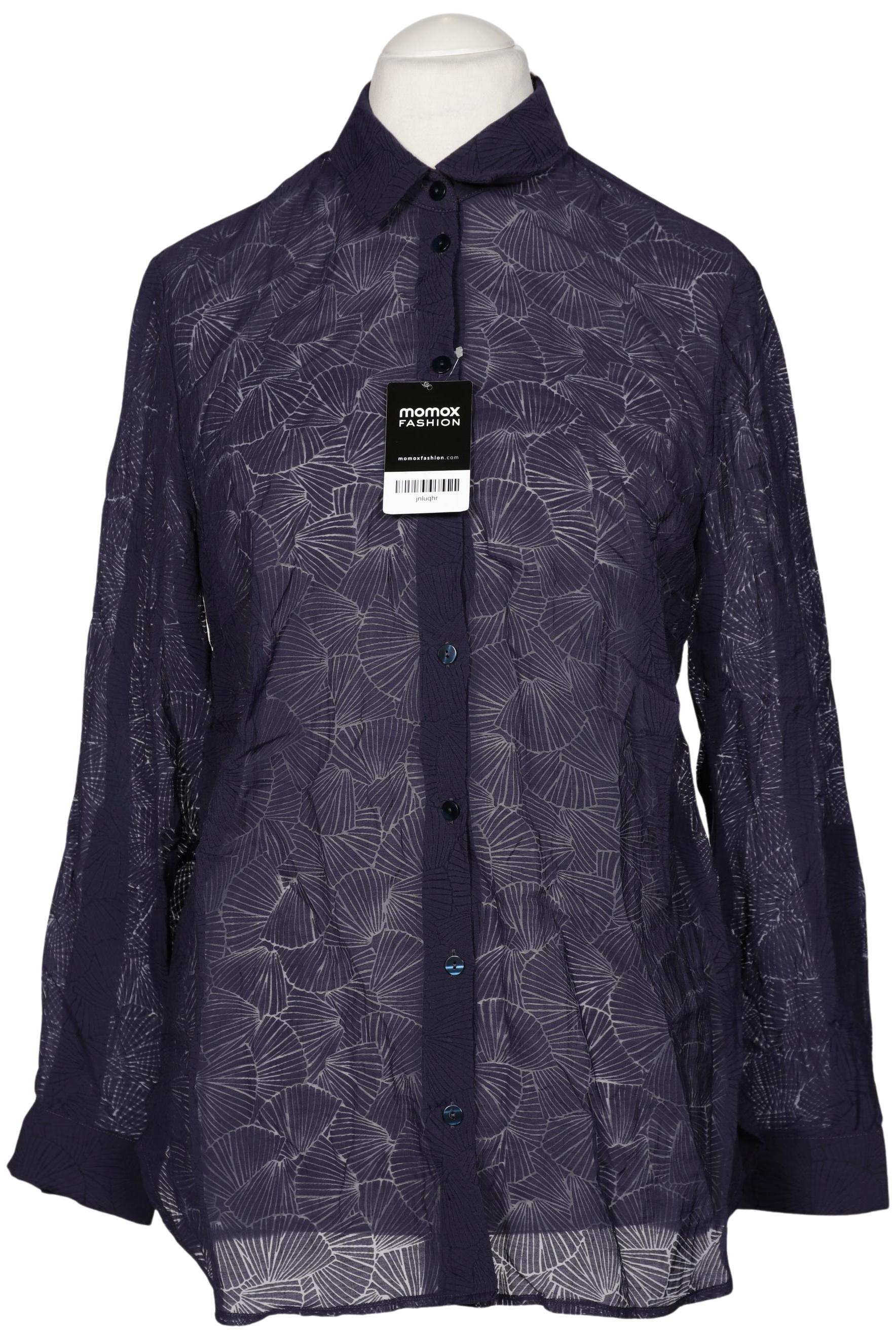 

Peter Hahn Damen Bluse, marineblau, Gr. 44