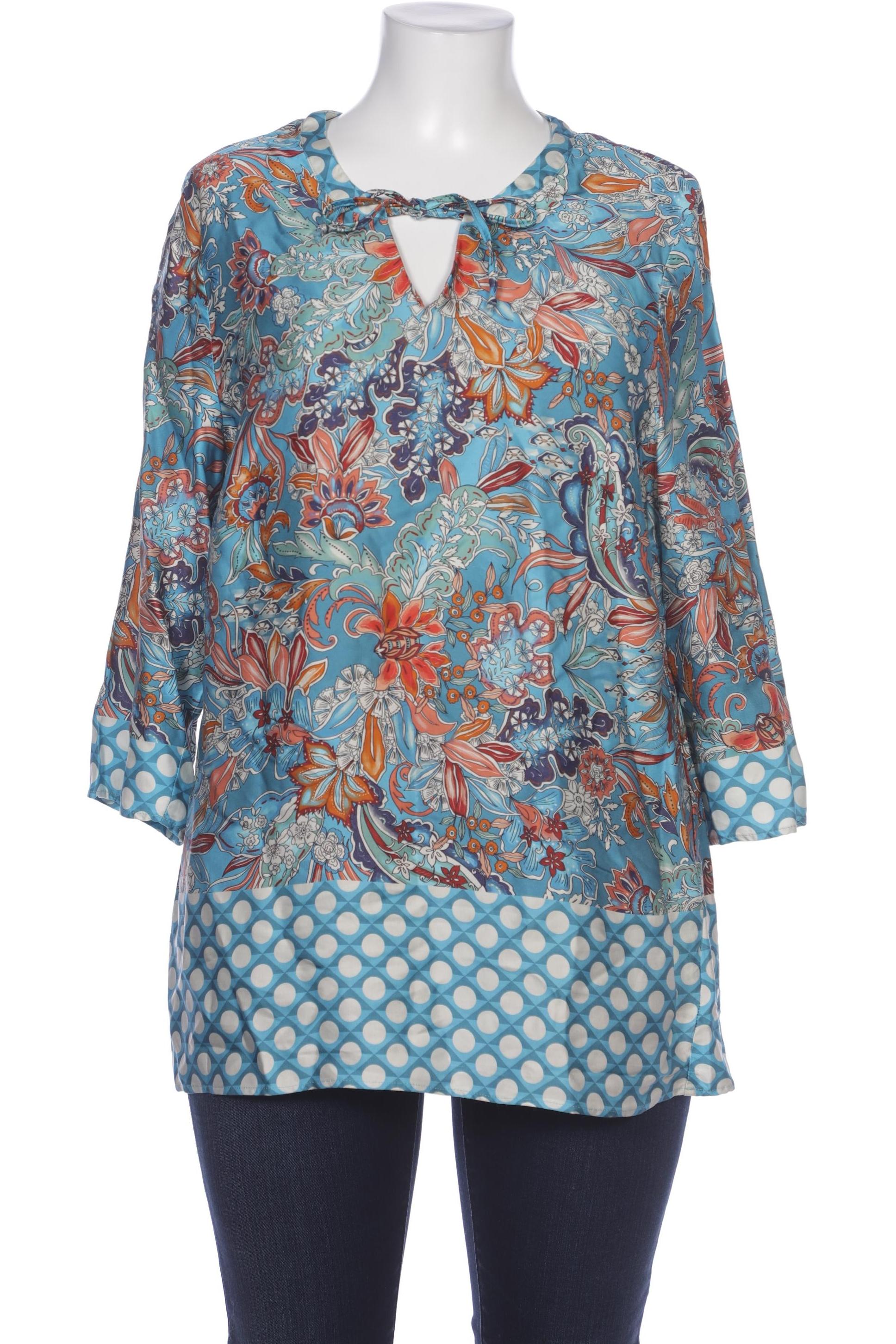 

Peter Hahn Damen Bluse, blau, Gr. 46