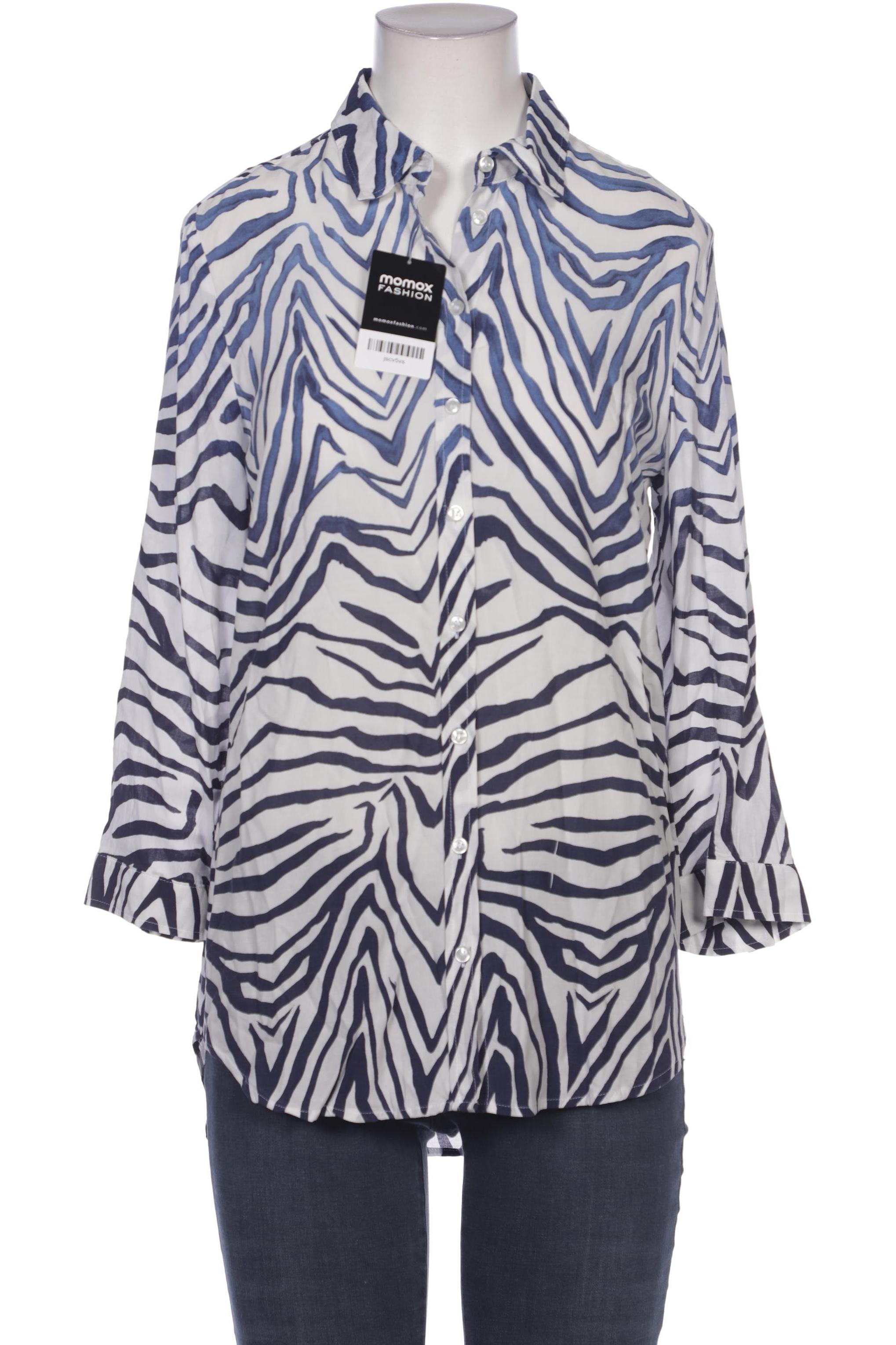 

Peter Hahn Damen Bluse, blau, Gr. 38