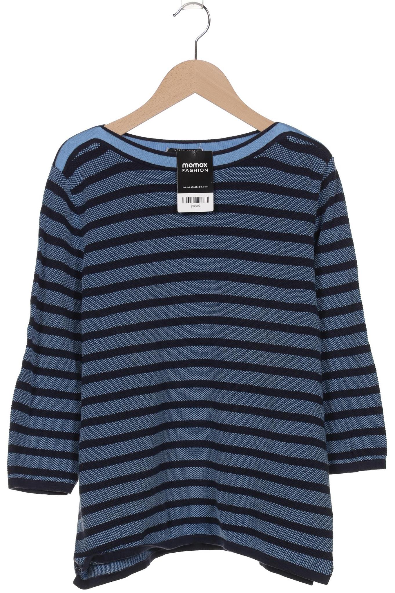 

Peter Hahn Damen Pullover, blau, Gr. 44