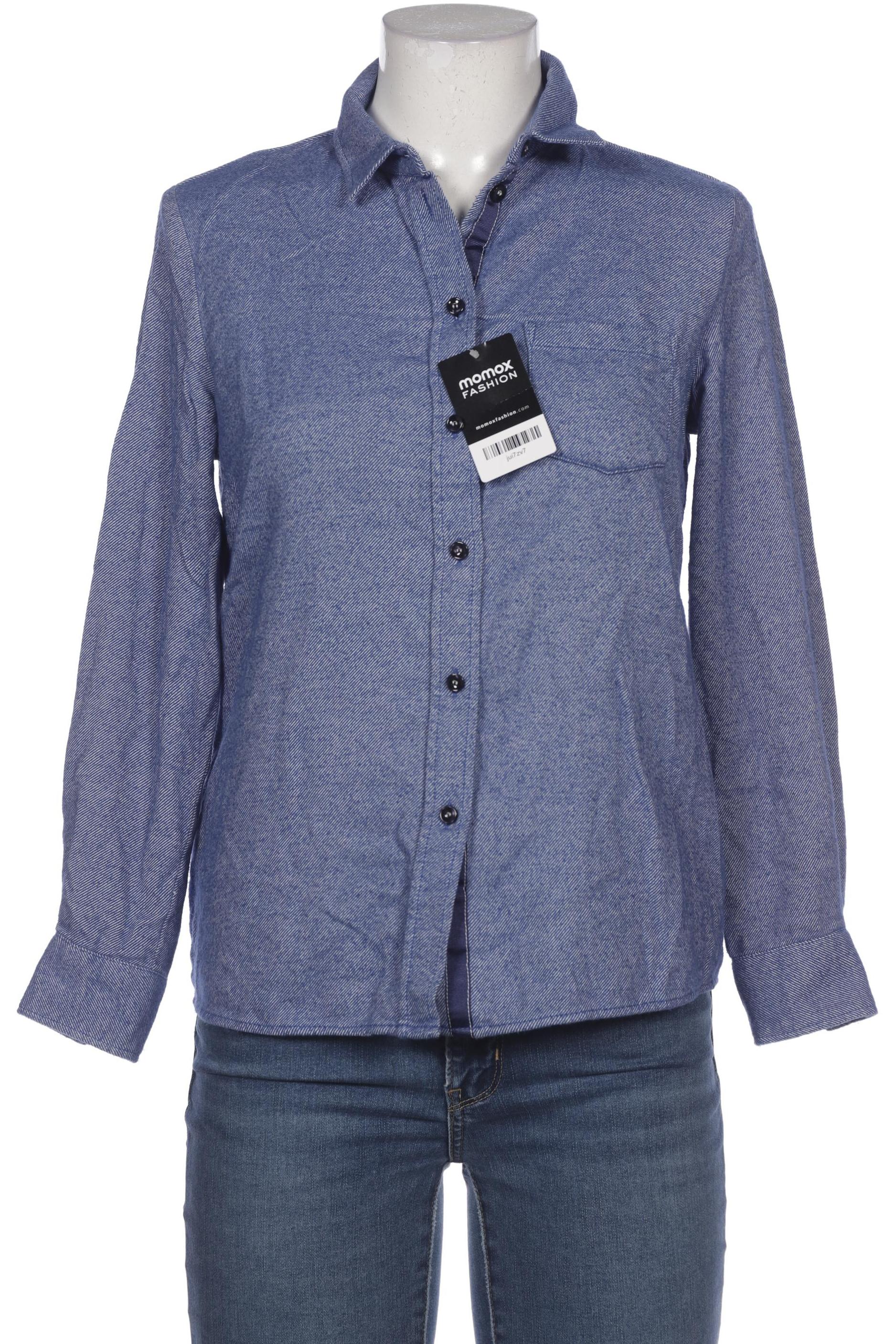 

Peter Hahn Damen Bluse, blau, Gr. 42