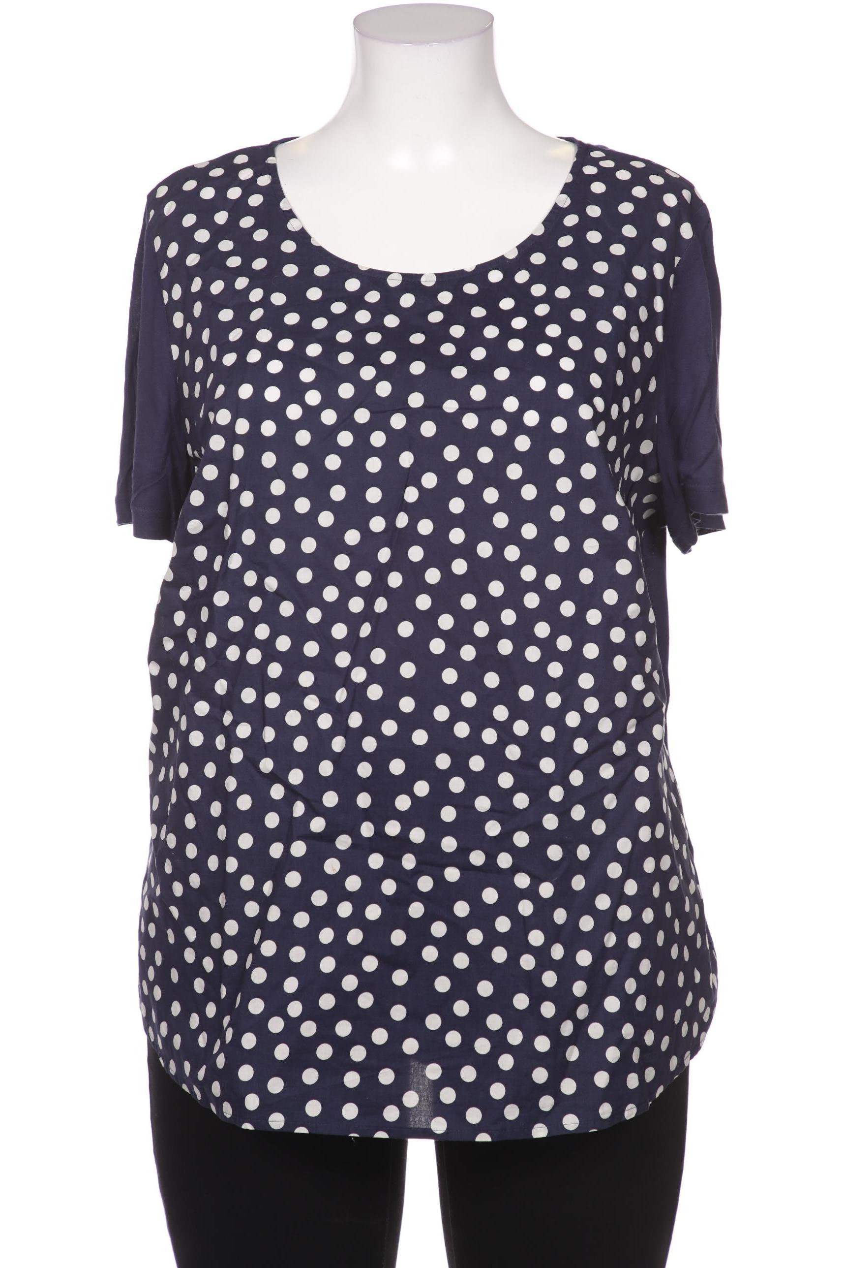 

Peter Hahn Damen Bluse, marineblau, Gr. 48