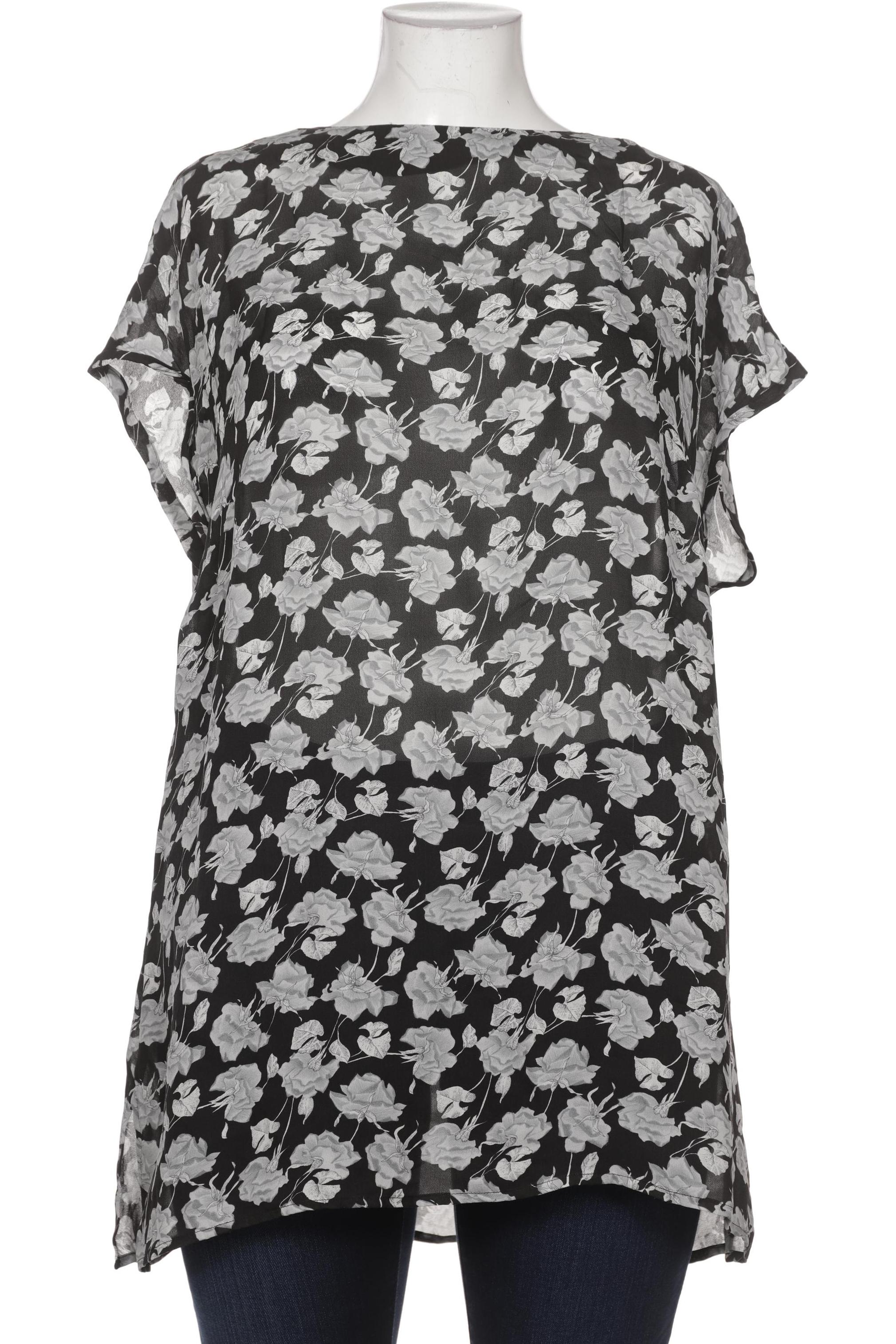 

Peter Hahn Damen Bluse, schwarz, Gr. 48