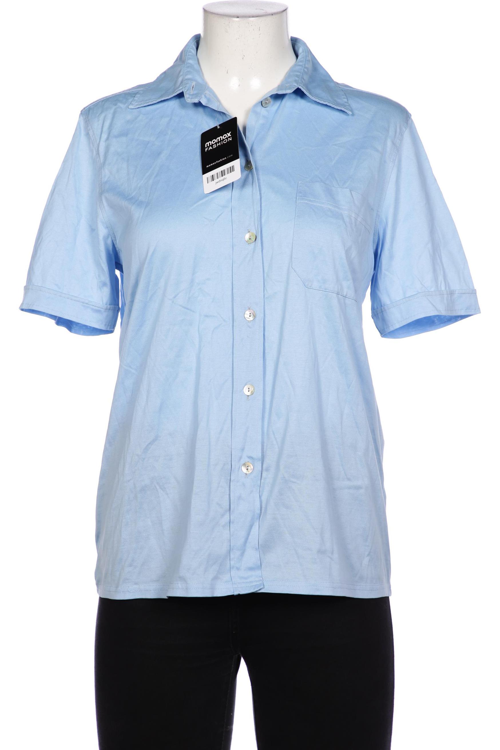 

Peter Hahn Damen Bluse, blau, Gr. 38