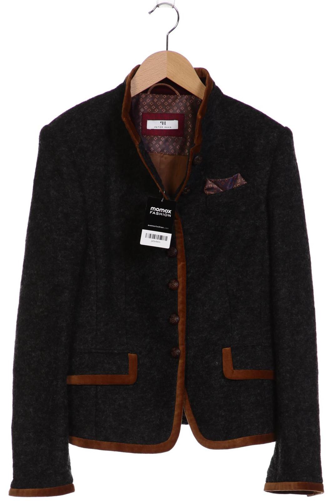 

Peter Hahn Damen Jacke, grau, Gr. 38