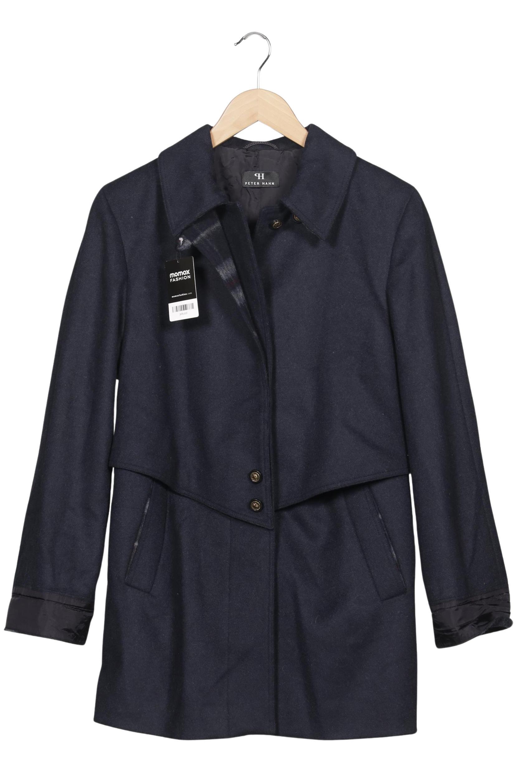 

Peter Hahn Damen Mantel, marineblau, Gr. 22