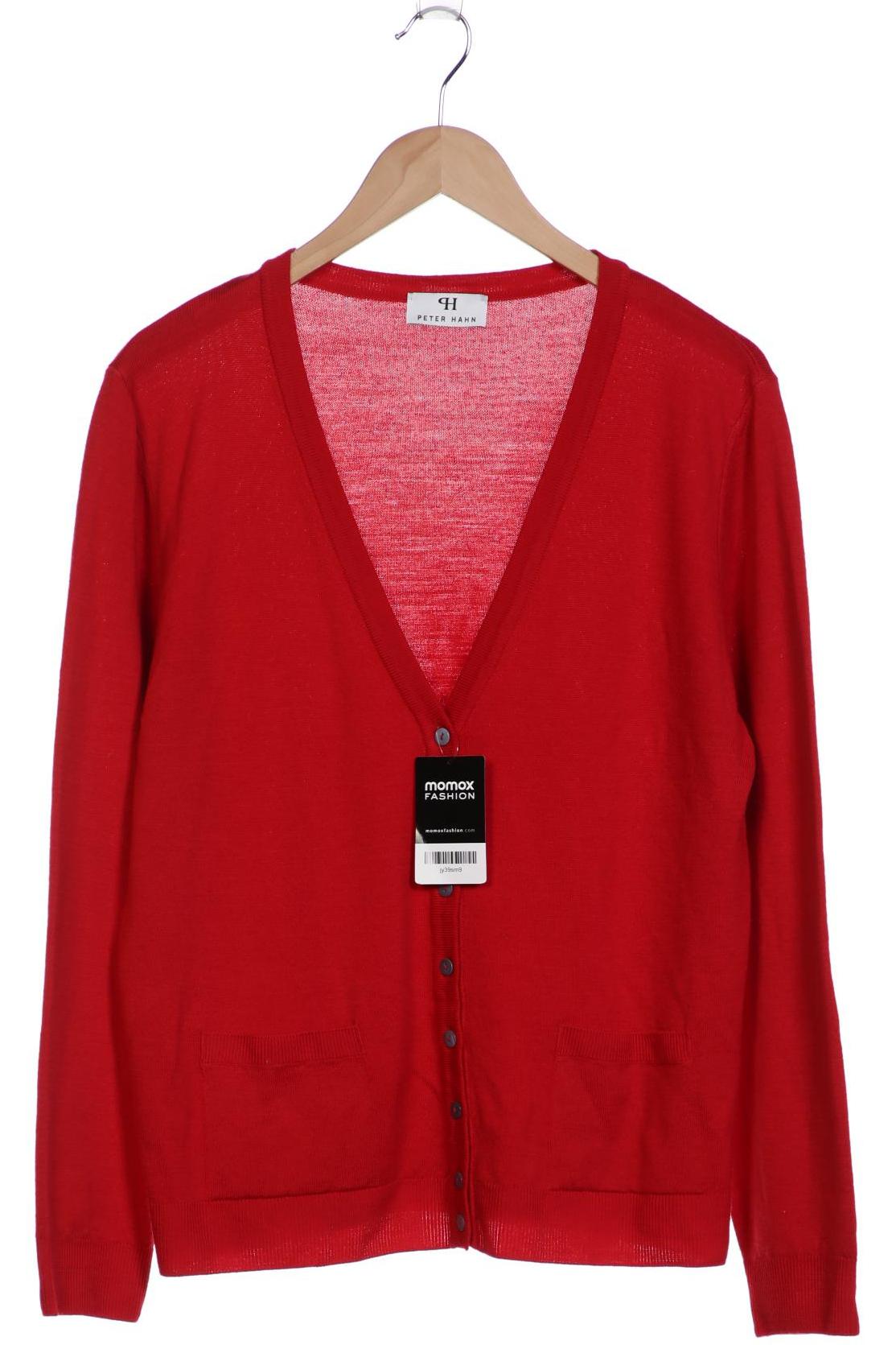 

Peter Hahn Damen Strickjacke, rot, Gr. 44